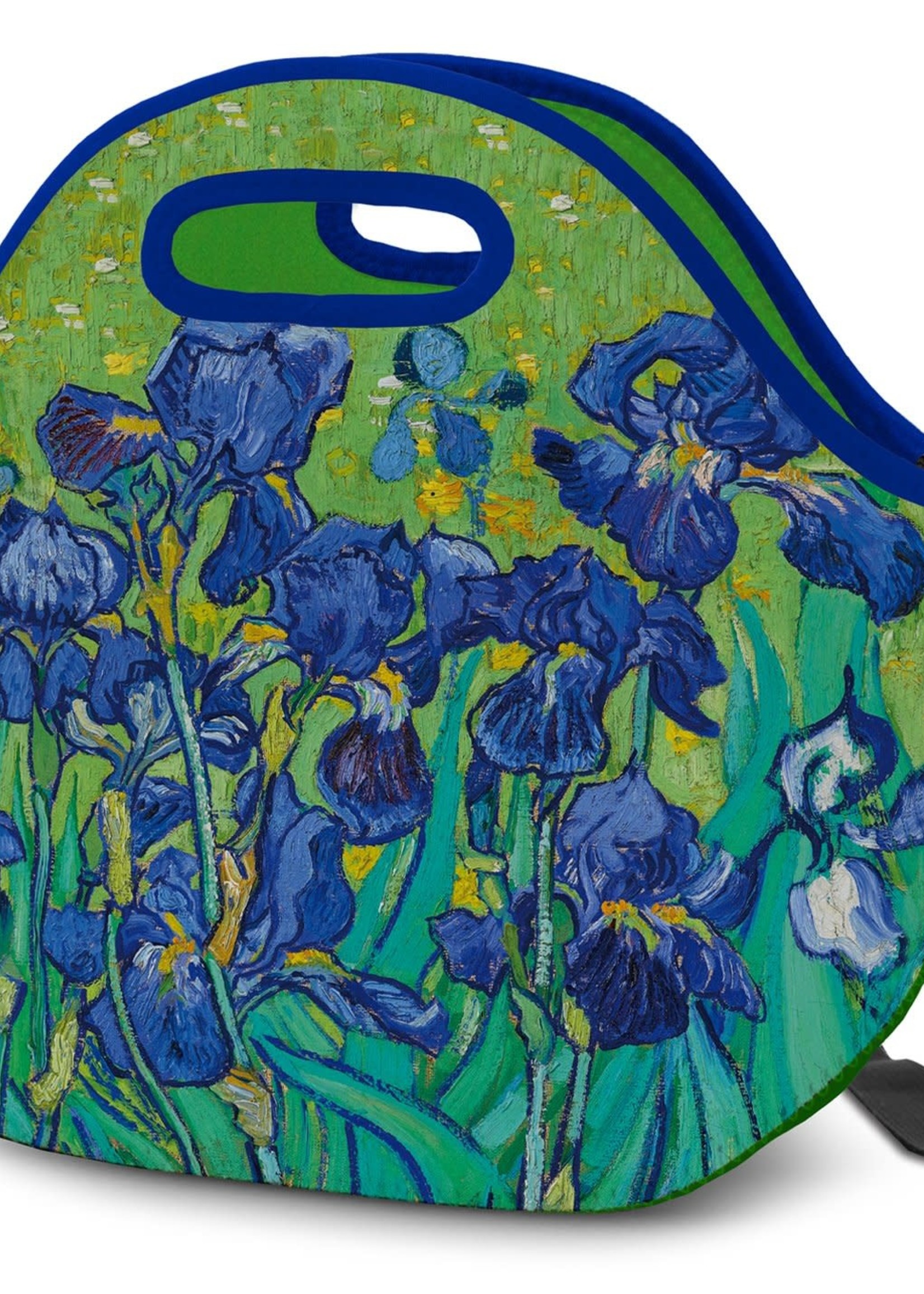 Rain Caper *Van Gogh Irises Lunch Tote-Edenborough