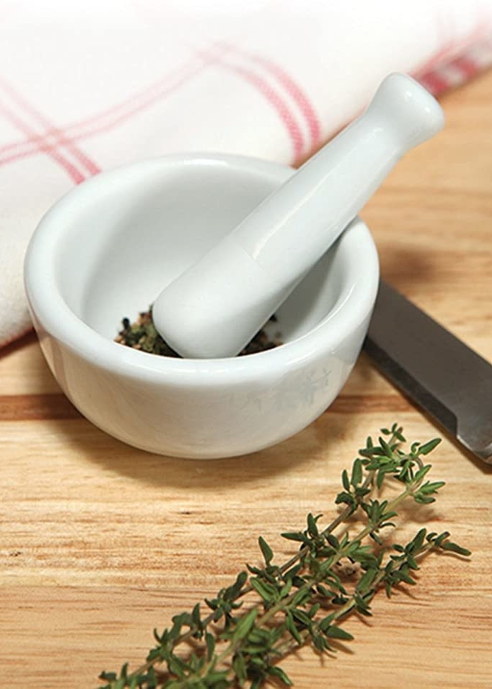 Foxrun *mini Porcelain Mortar and Pestle-Foxrun