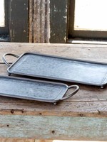 Park Hill *Md Galvanized Tray w/Handles-SDS
