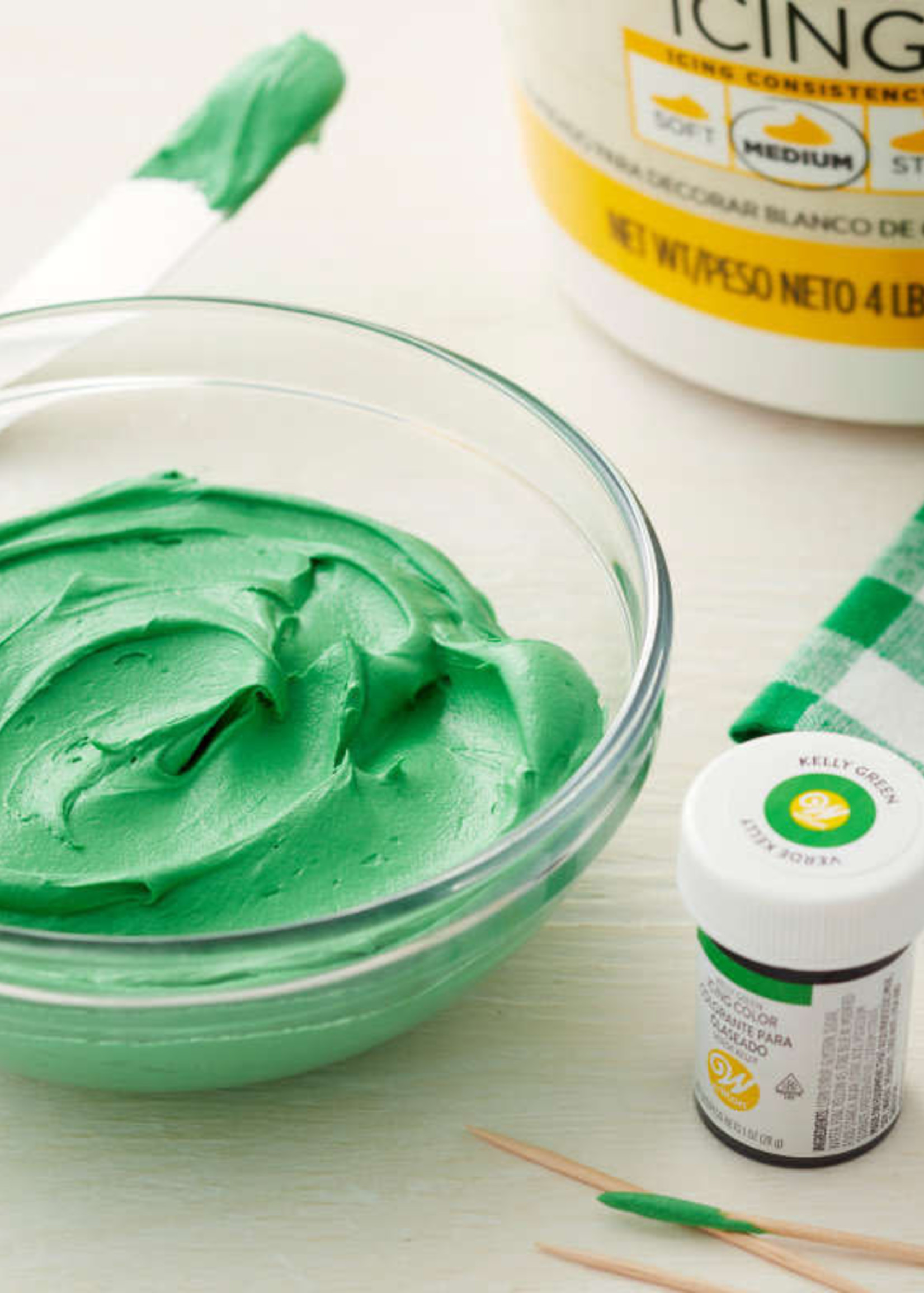 Wilton *1oz Kelly Green Paste Colour-Wilton