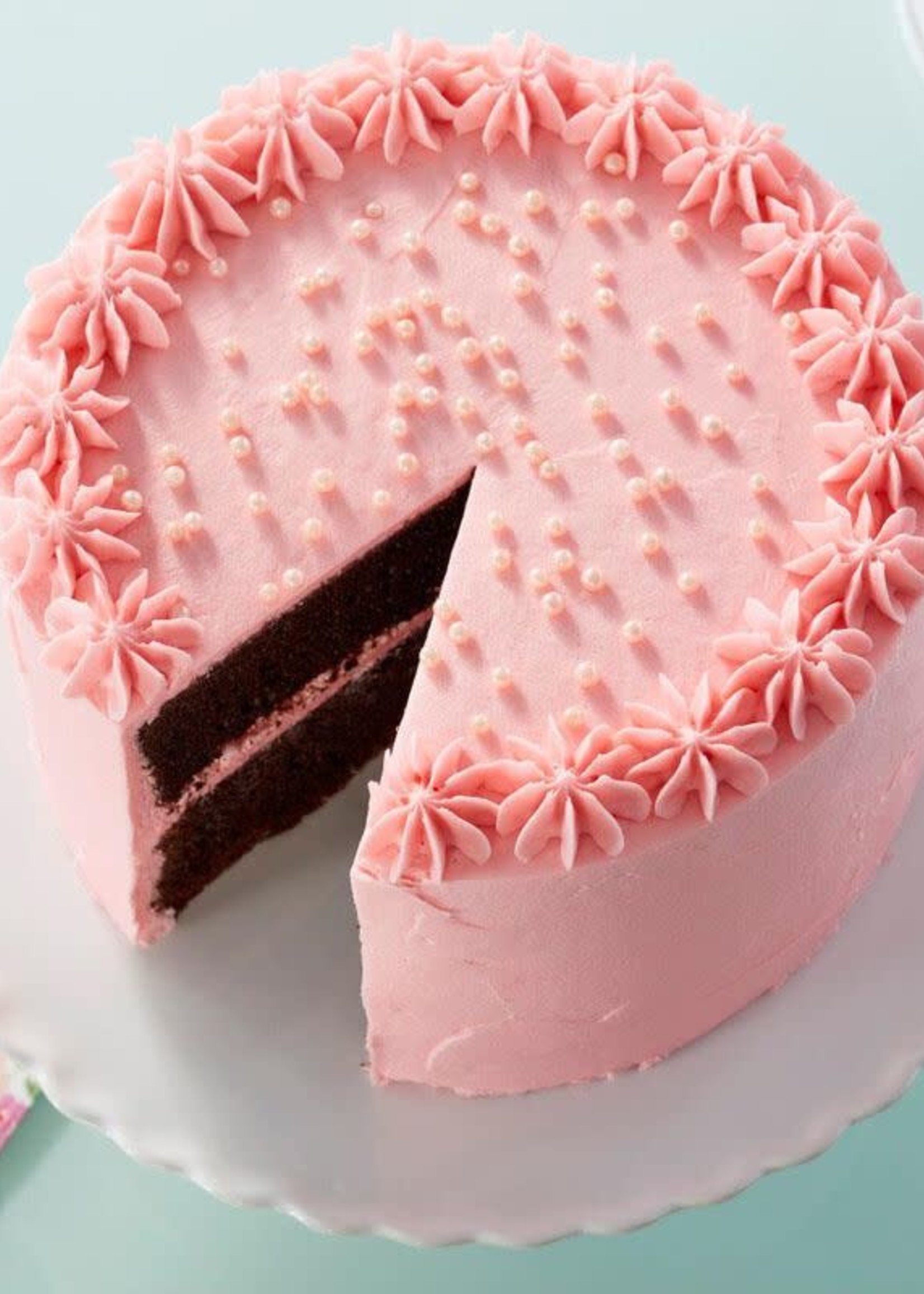 Wilton *Pink Sugar Pearls-Wilton