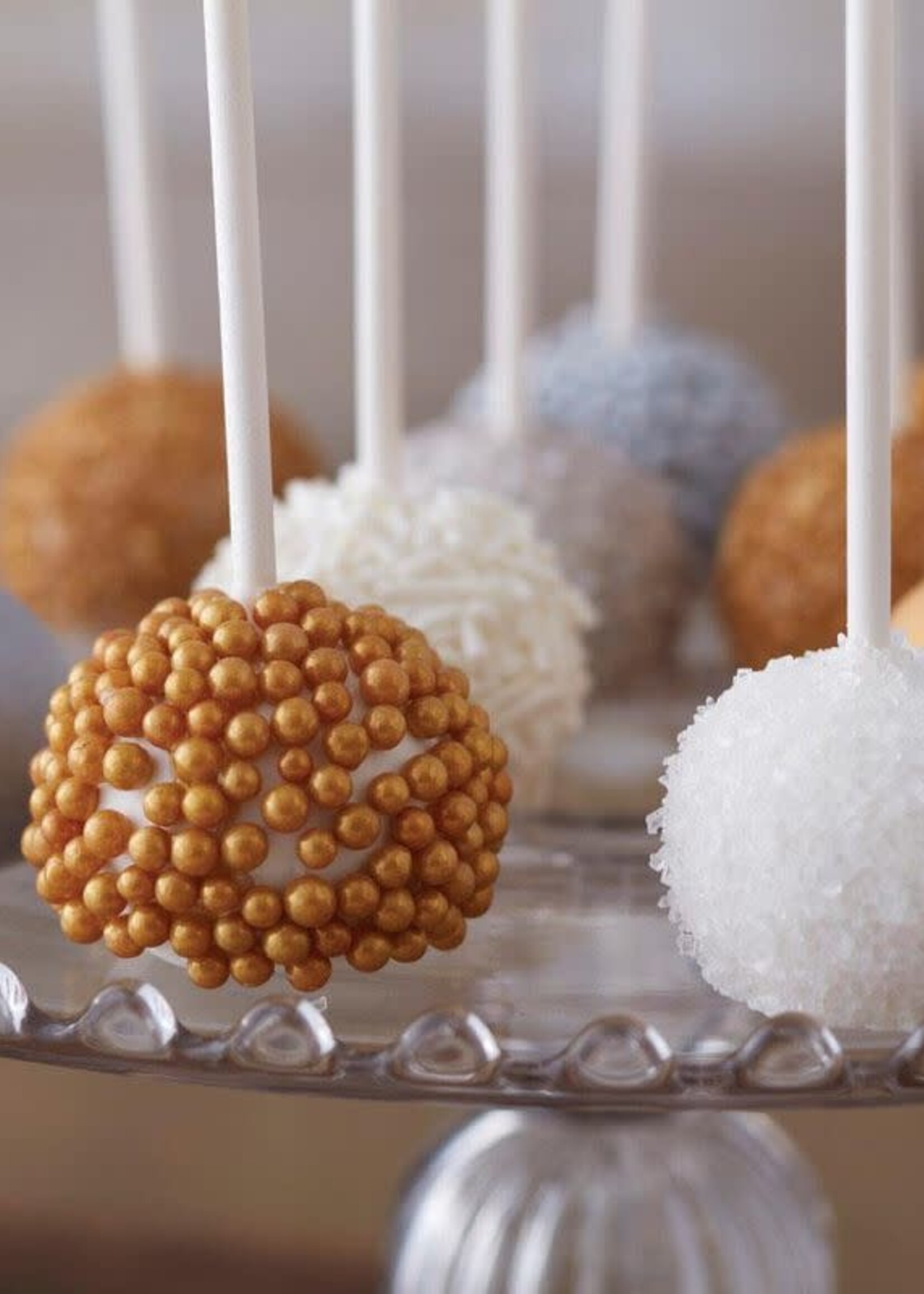 Wilton *Gold Sugar Pearls-Wilton