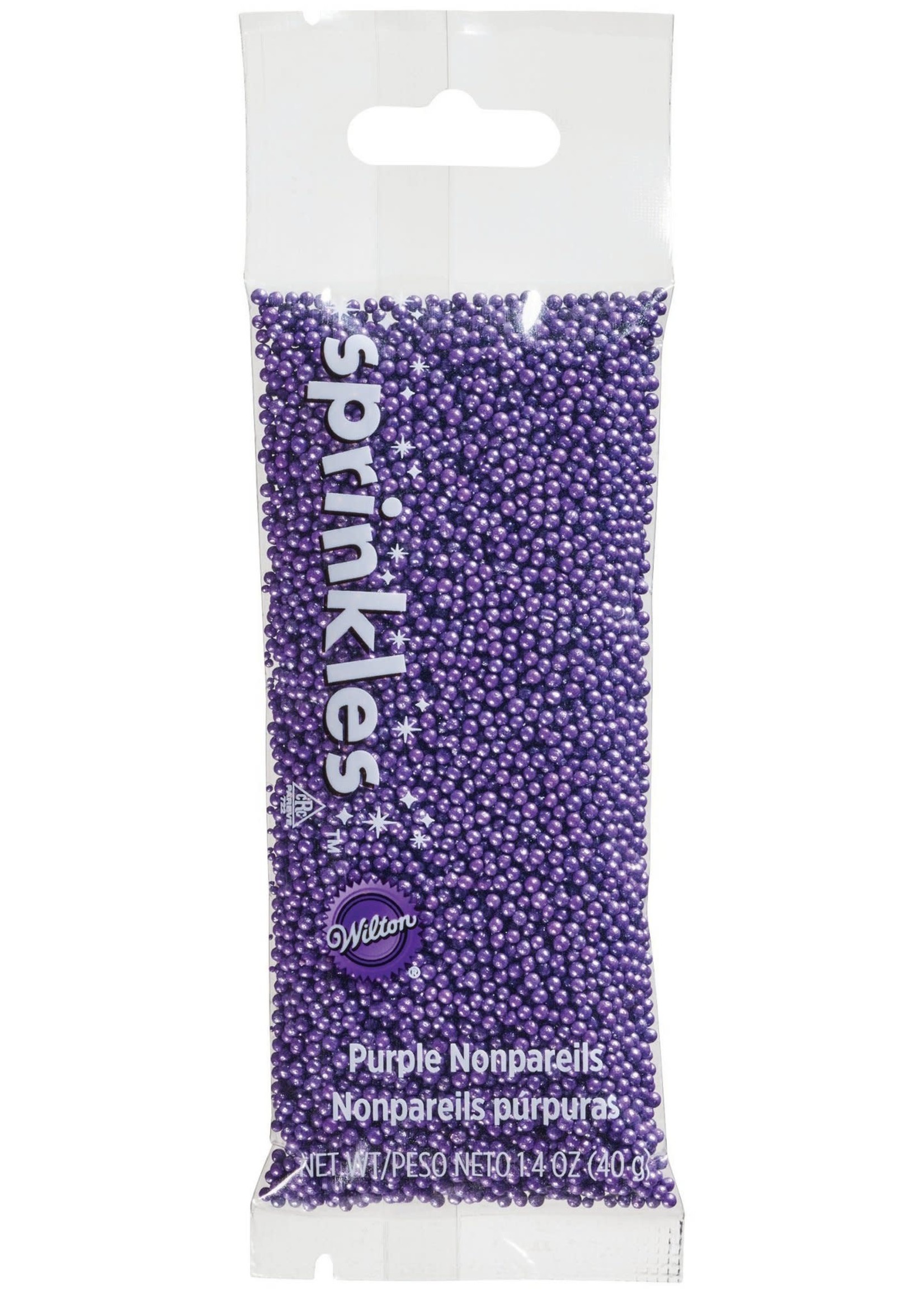 Wilton *Purple Nonpareils Pouch-Wilton