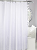 Moda *White Waffle Shower Curtain-Moda