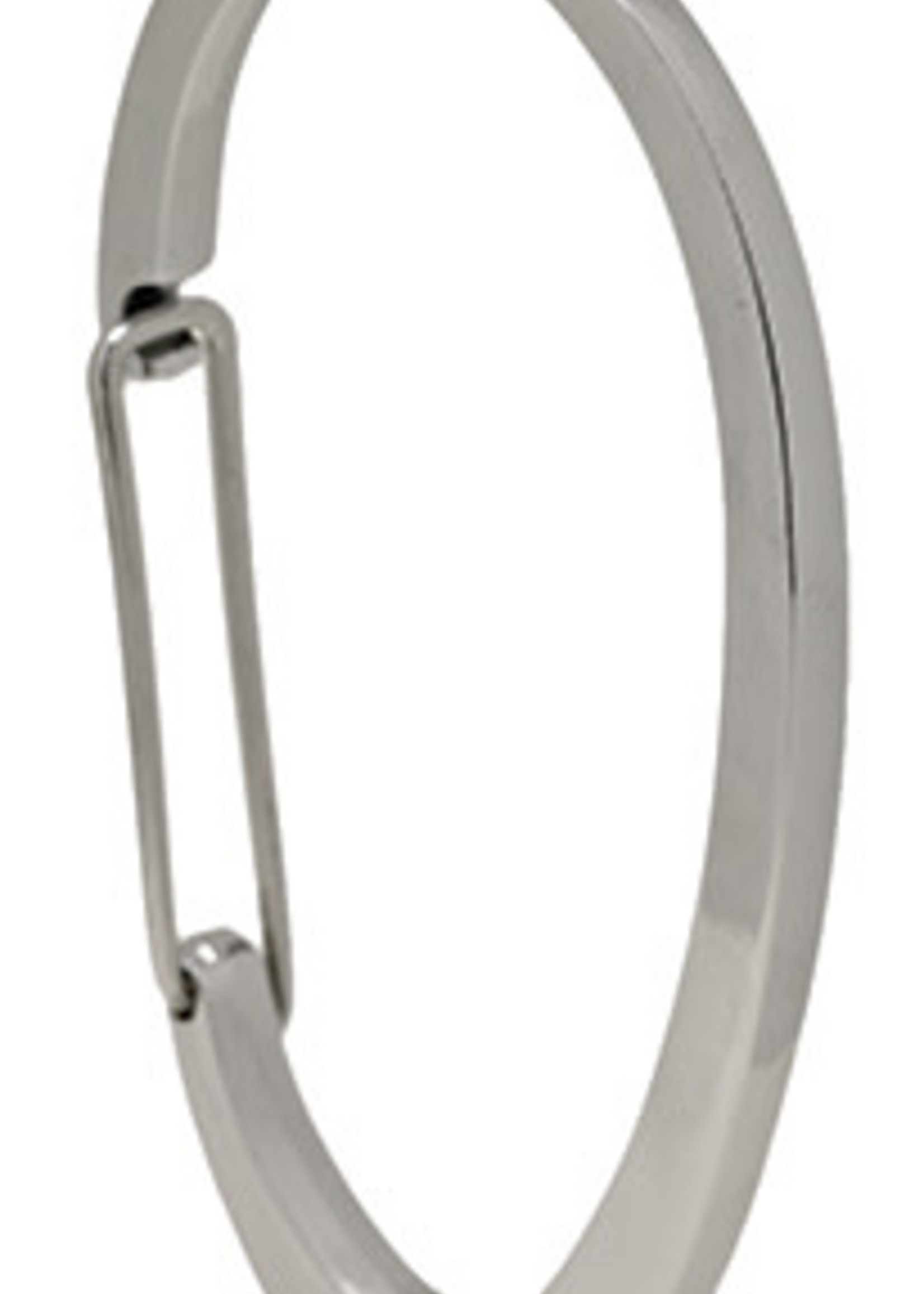 Moda *s/12 Spring Zinc C-Shaped Shower Curtain Hooks-Moda