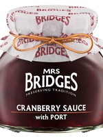 Mrs. Bridges *250g Cranberry Sauce w/Port-Dovetale