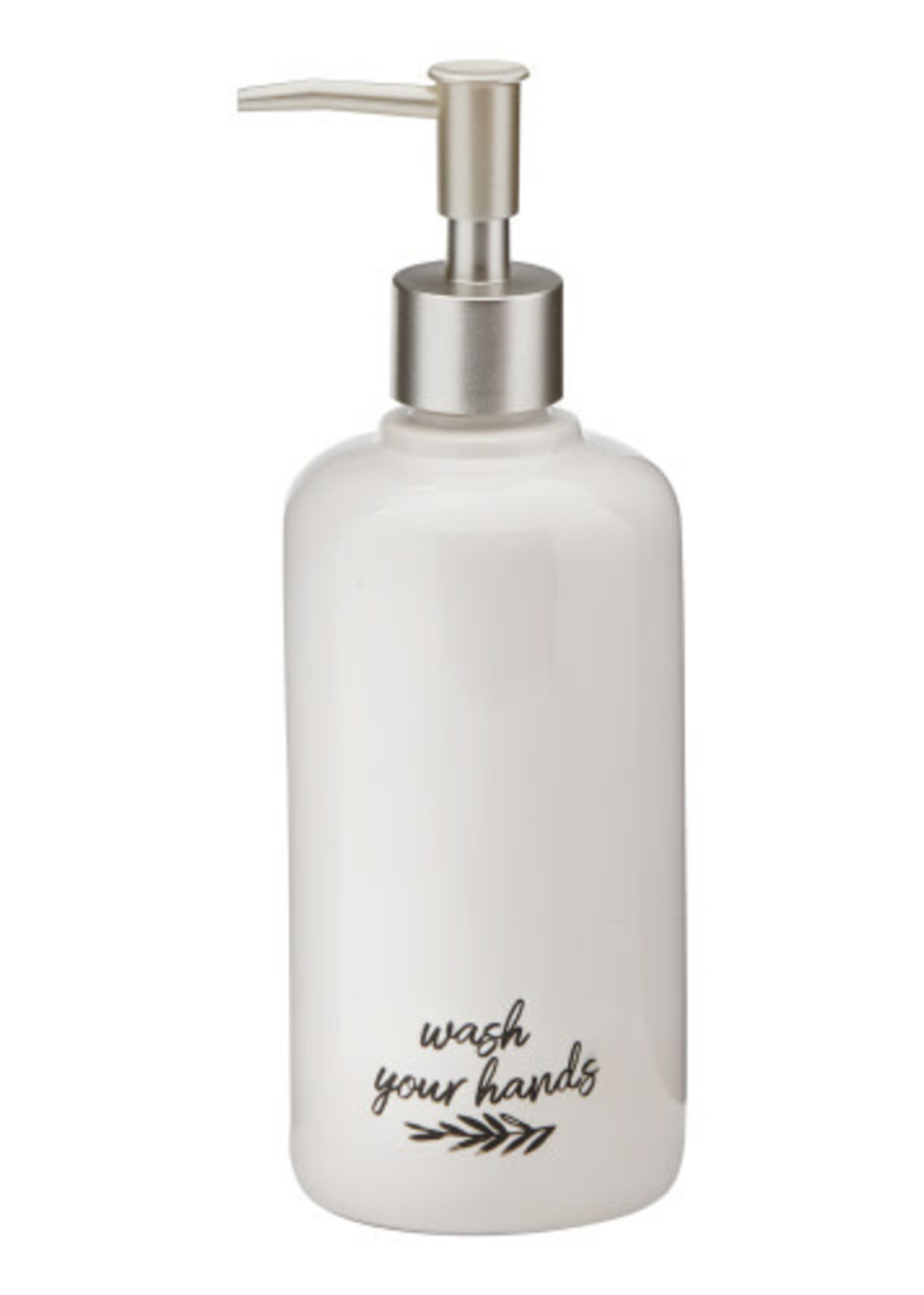 Tag *White Wash Your Hands Soap Pump-Design Home