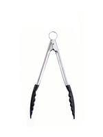 Cuisipro *9.5" Black Silicone Tongs Cuisipro-Browne