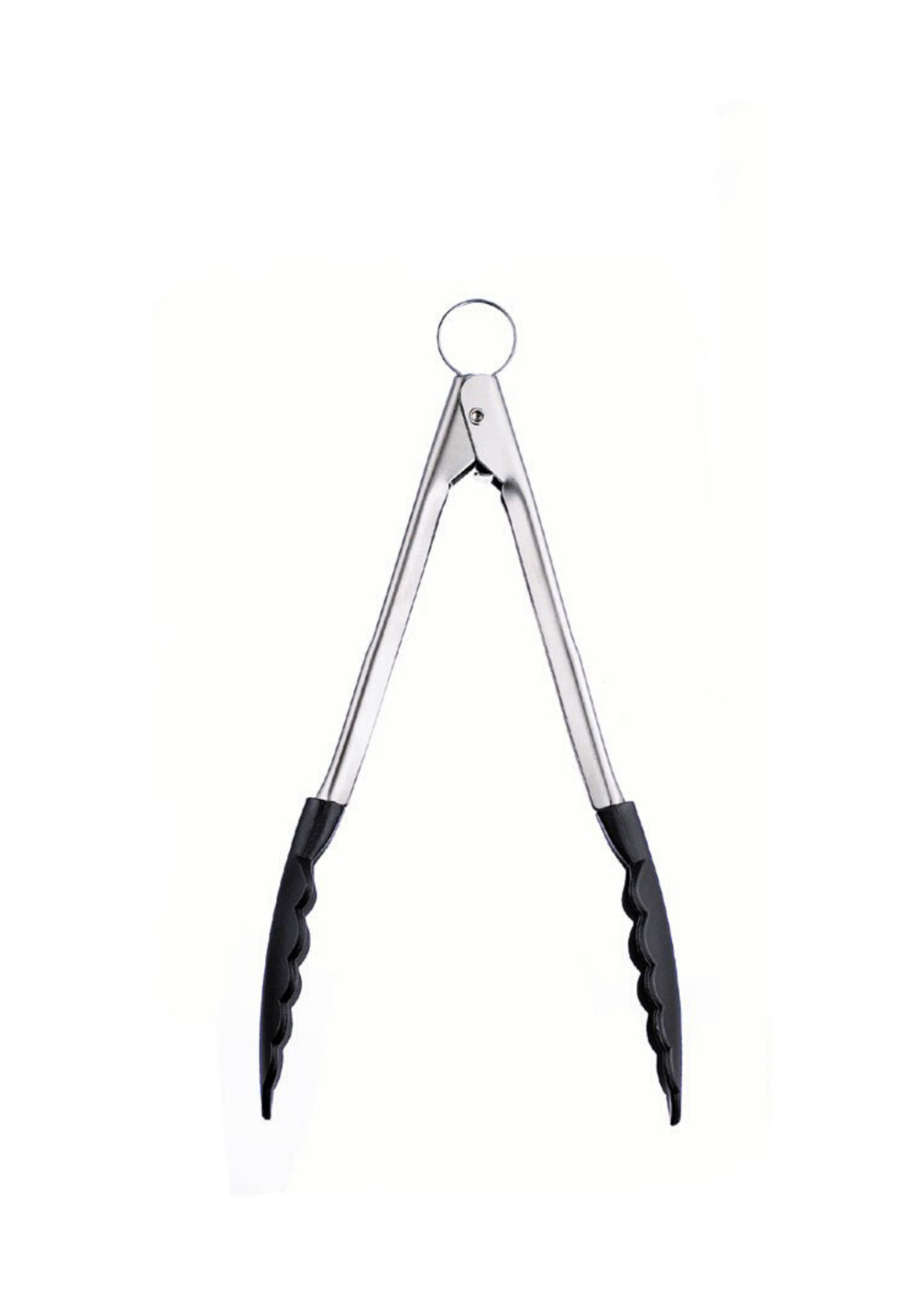 Cuisipro *9.5" Black Silicone Tongs Cuisipro-Browne