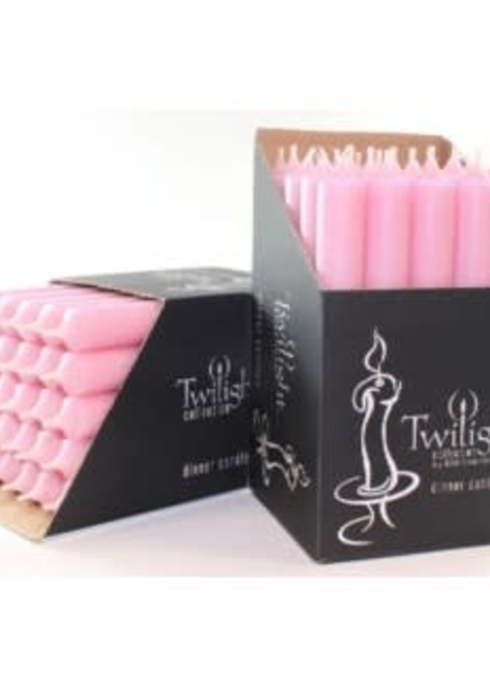 Old Country Design *7" Pink Formal Candle-OCD