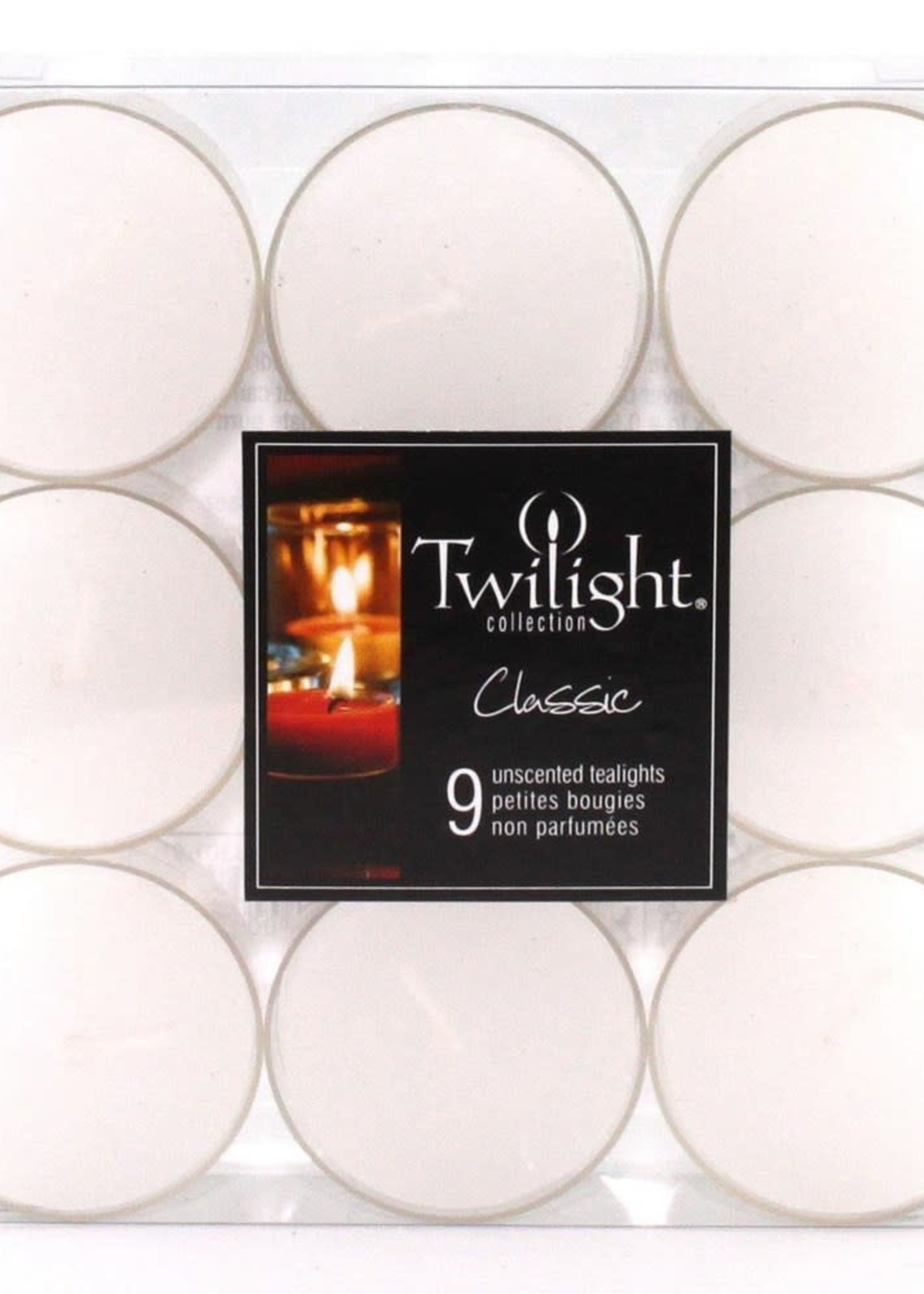 Old Country Design *9pk White Tealites-OCD