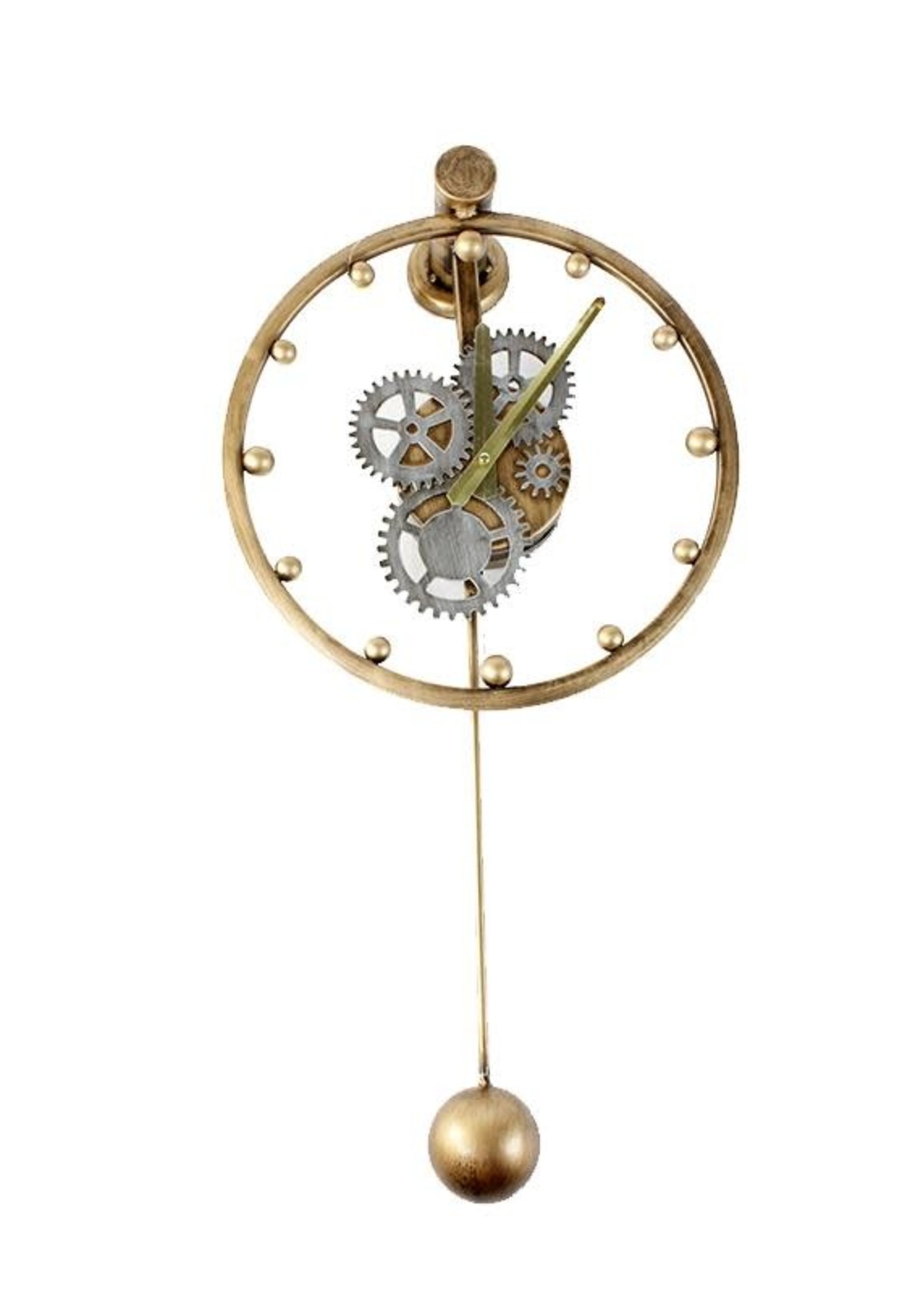 Koppers *Gold Steampunk Clock-Koppers