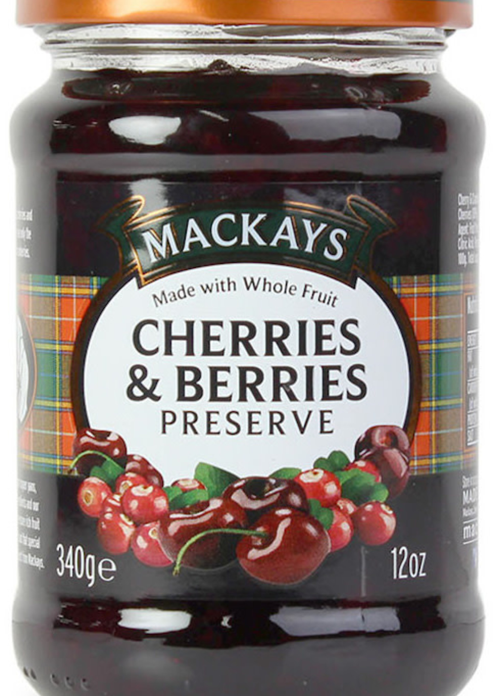 MacKay's *340g Cherries & Berries Preserve-Edoko