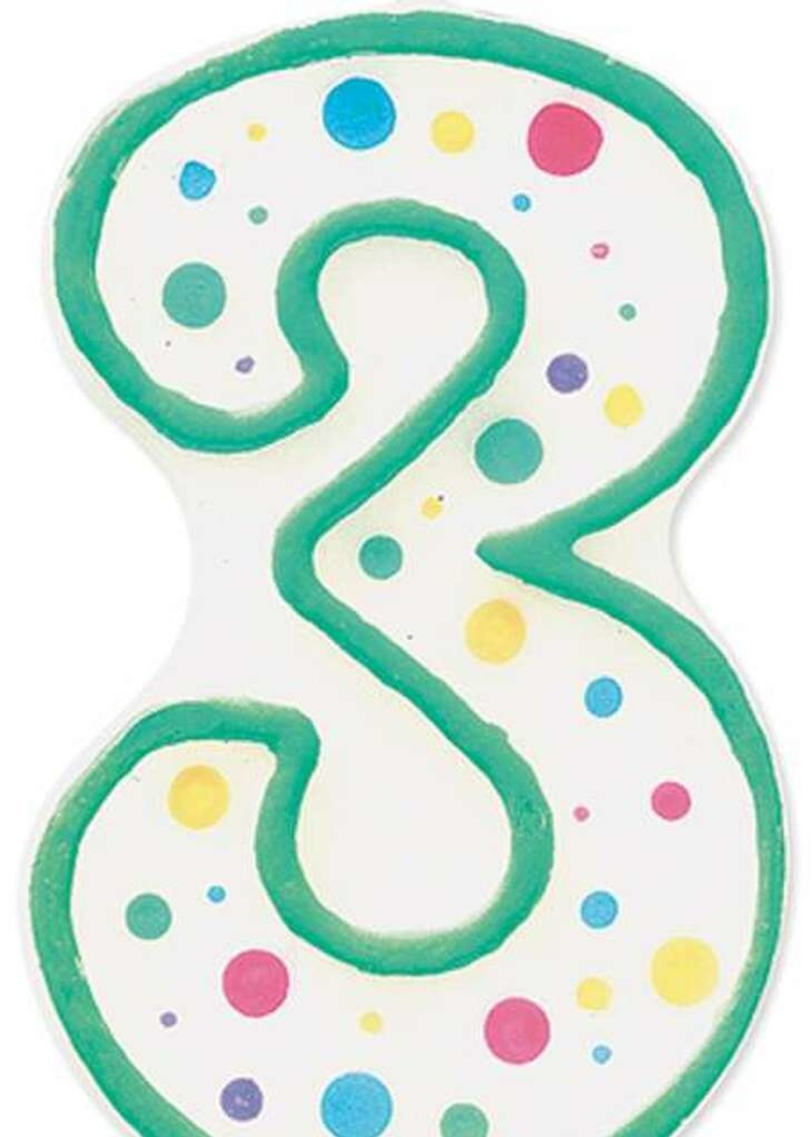 *#3 Green Candle-Wilton