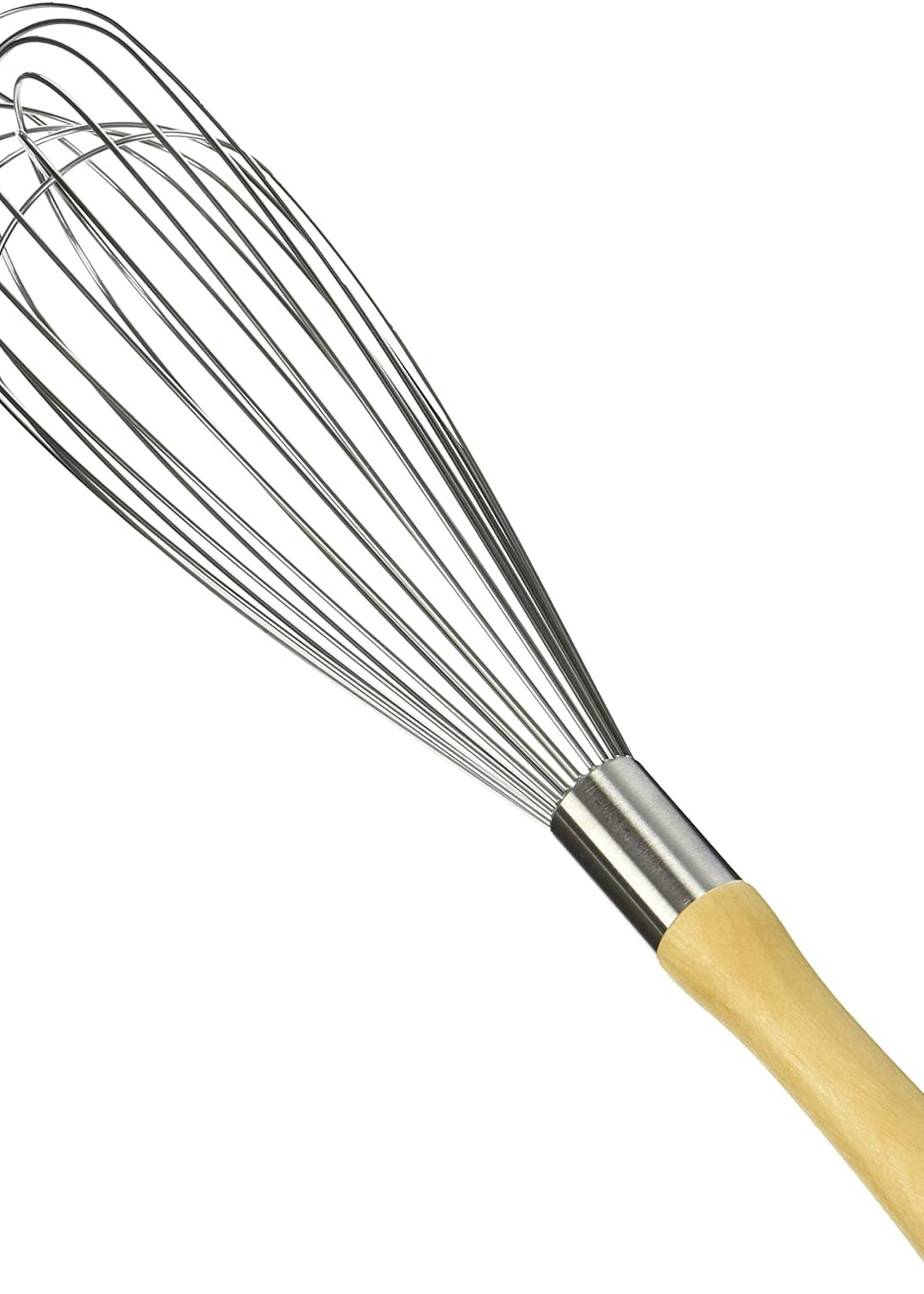 10 French Whisk with Wooden Handle