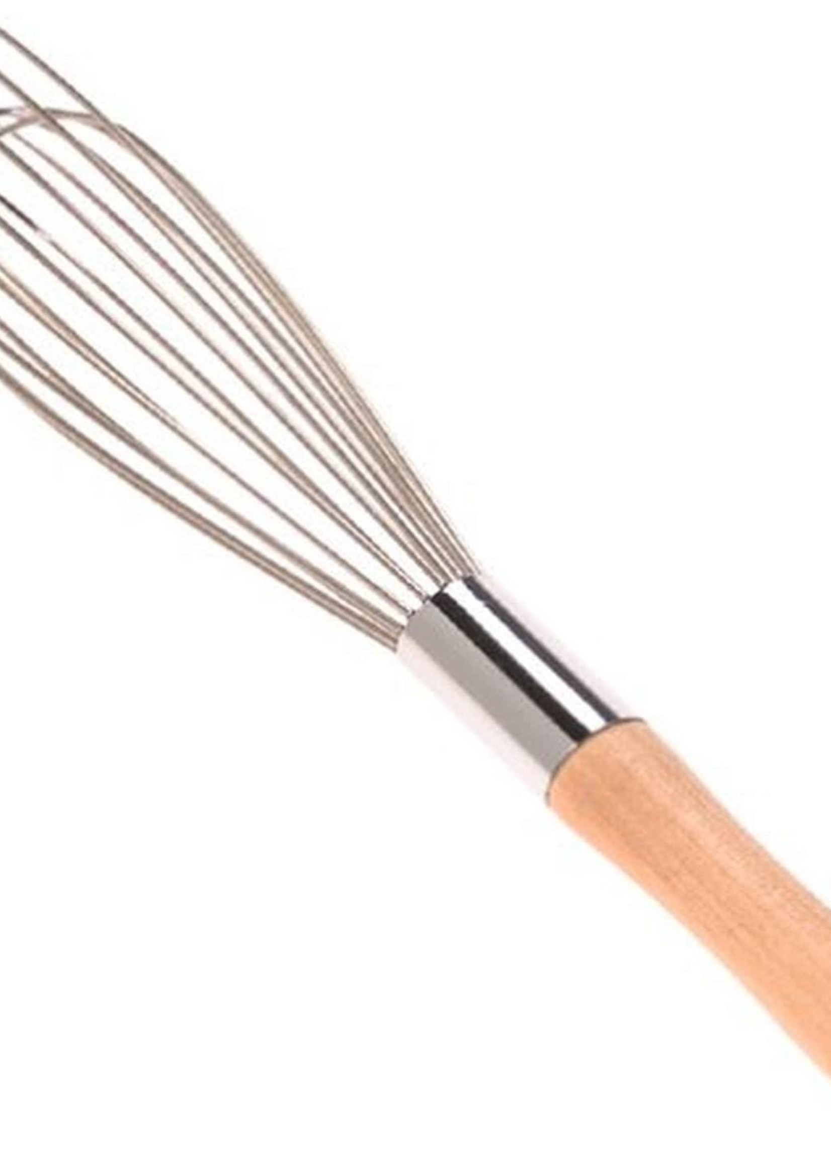 Best *8" Wooden Handle French Whisk Best-Nixon