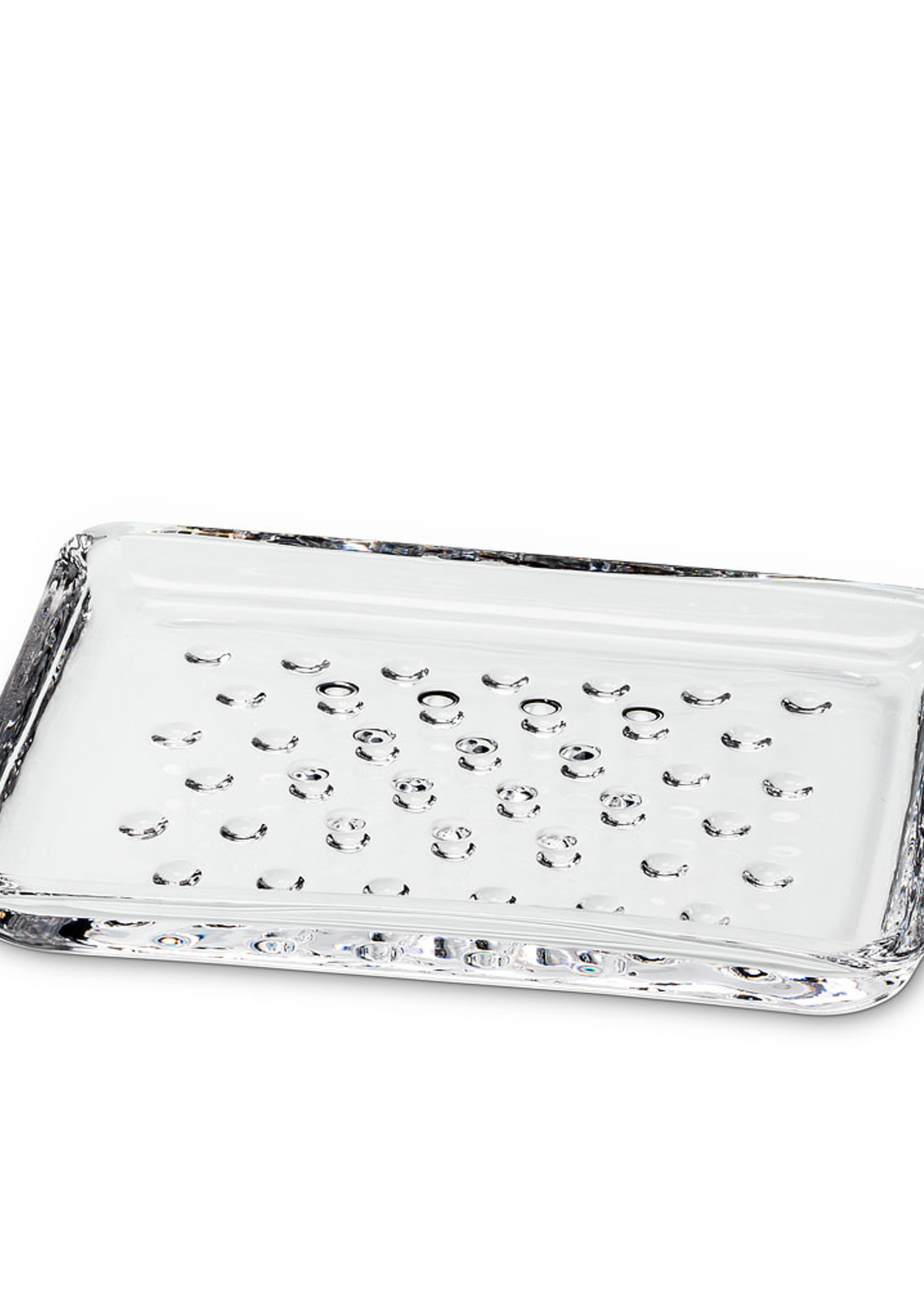 Abbott *Clear Glass Soap Dish-Abbott