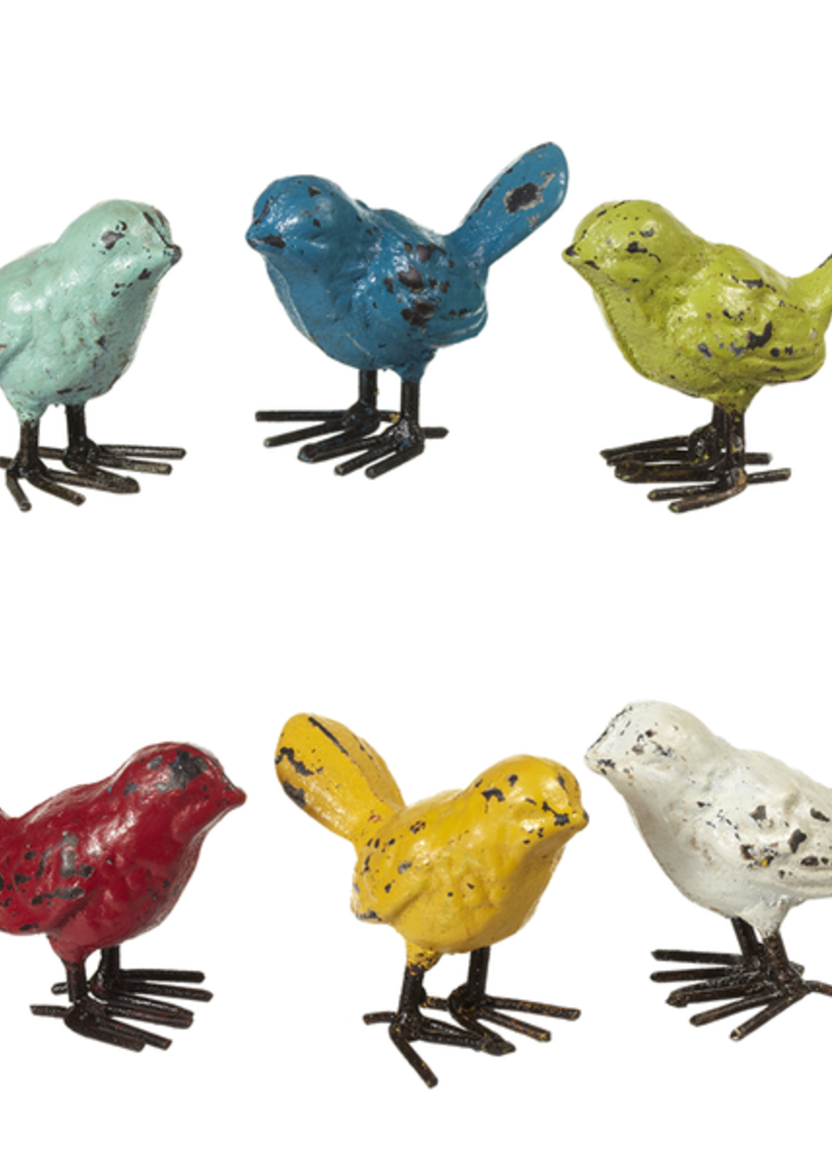 Ganz *sm Asstd Cast Iron Birds-Ganz