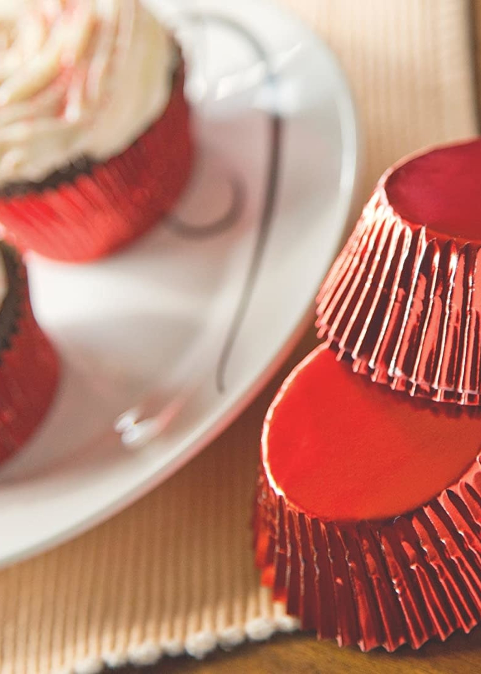 Foxrun *Regular Red Foil Bake Cups-Foxrun