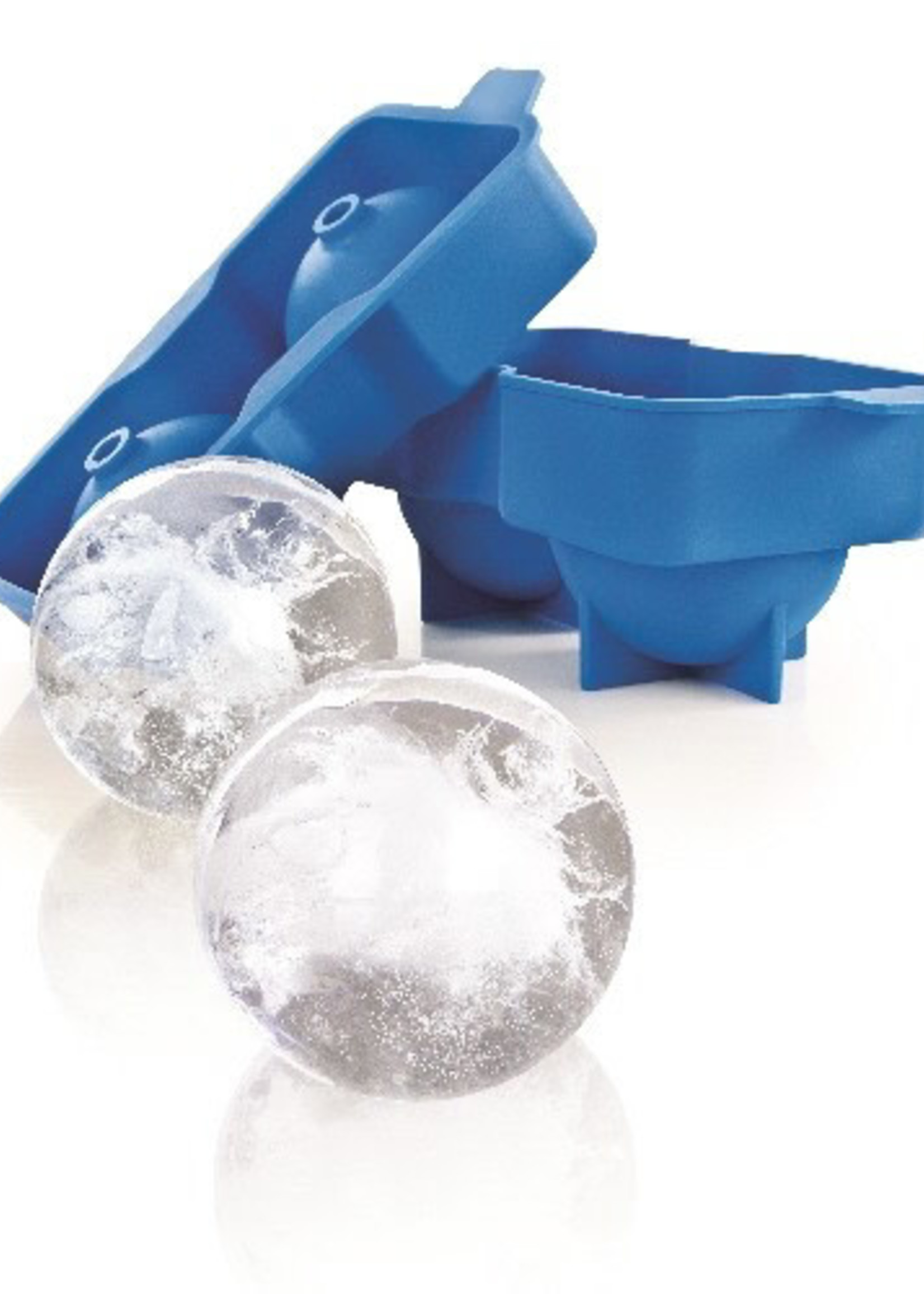 True Brands *Blue Silicone Ice Ball Tray True-Design