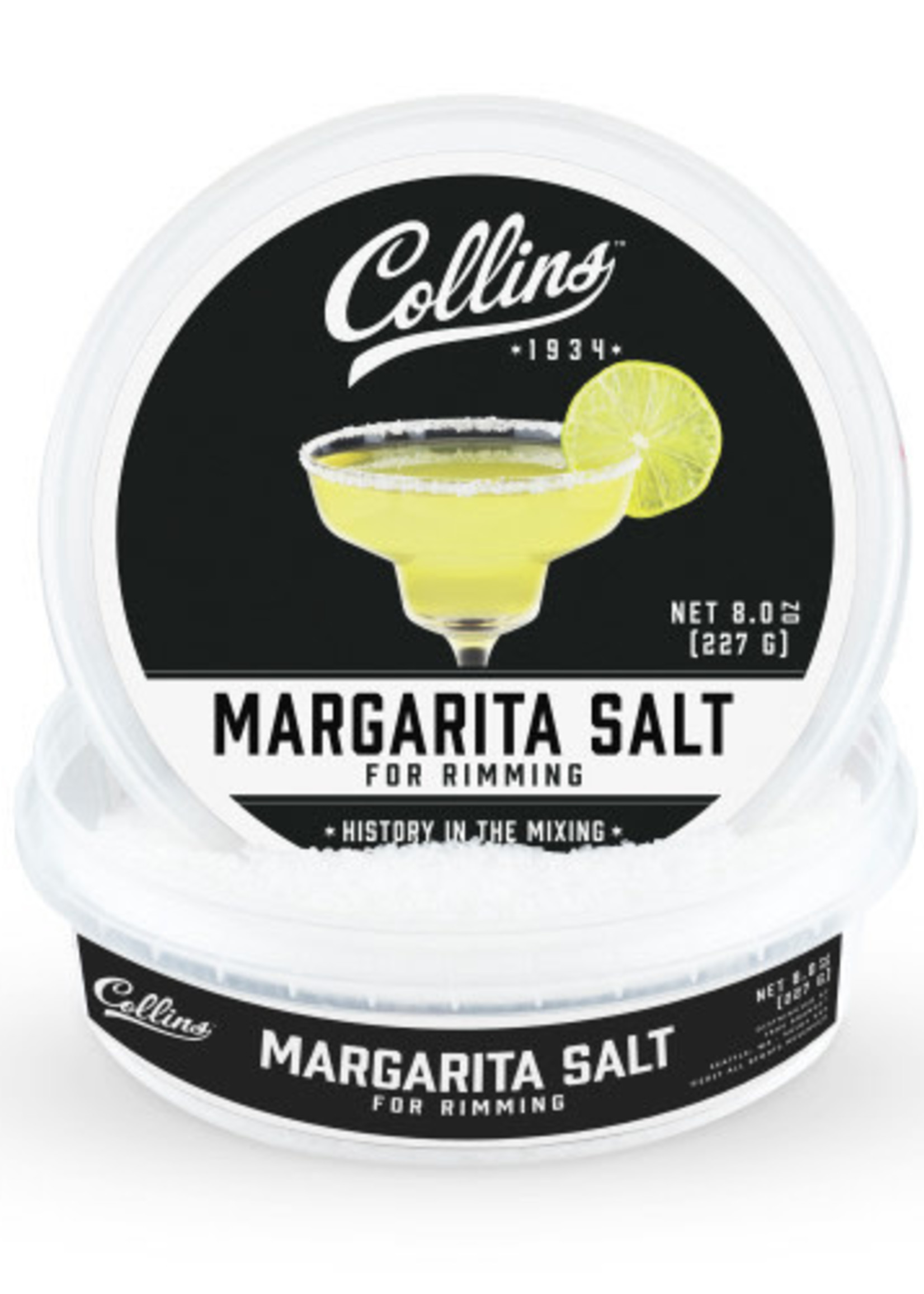 Collins *6oz Margarita Salt Rim Trim CannisterTrue-Design
