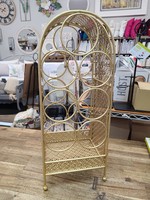 *7bottle Gold Standing Wine Rack True-Design