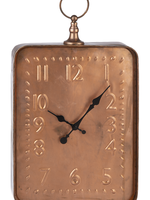 Ganz *12x19" Copper Colour Antique Wall Clock-Ganz
