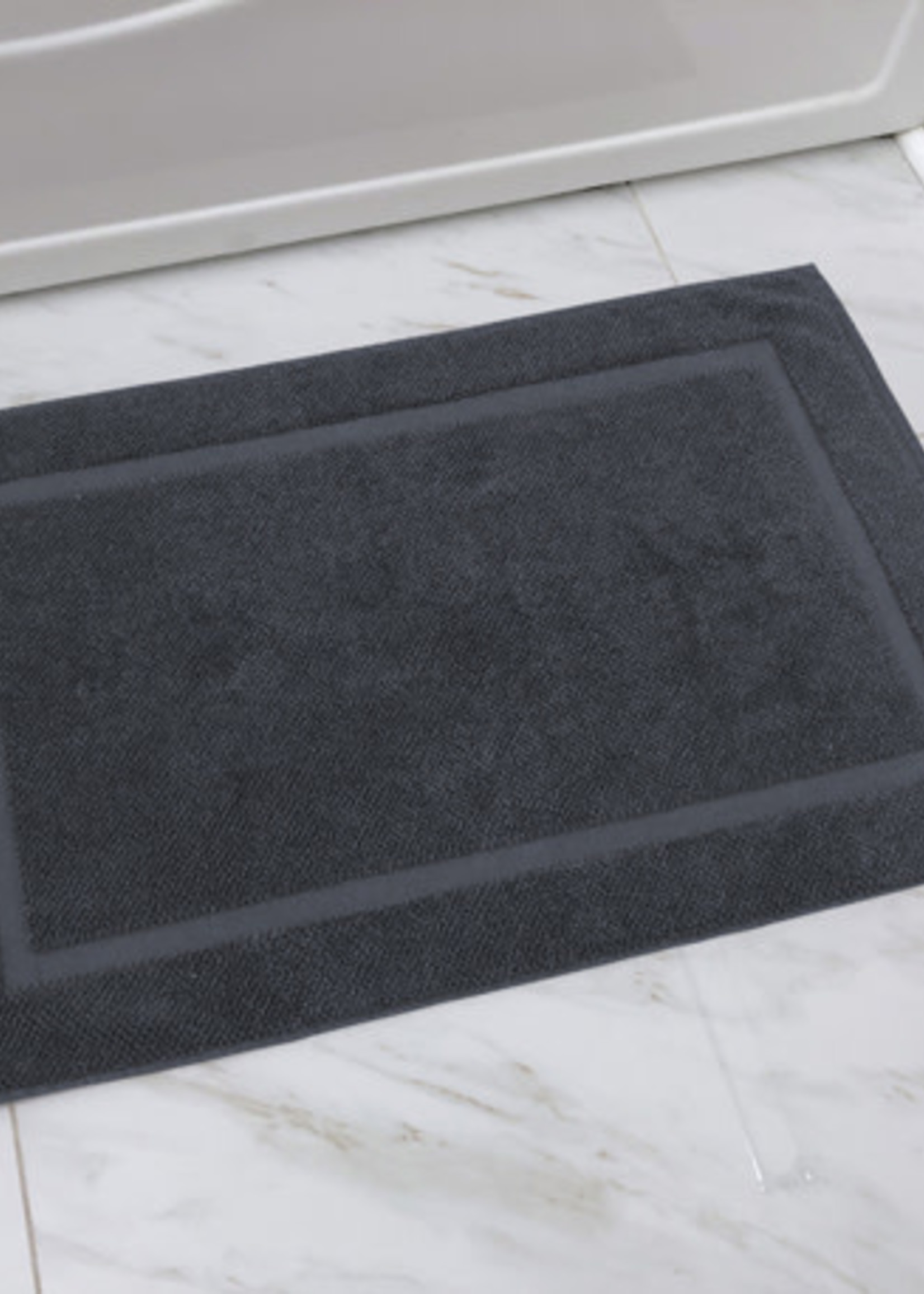 Cuddle Down *Navy Bath Mat-Cuddle Down