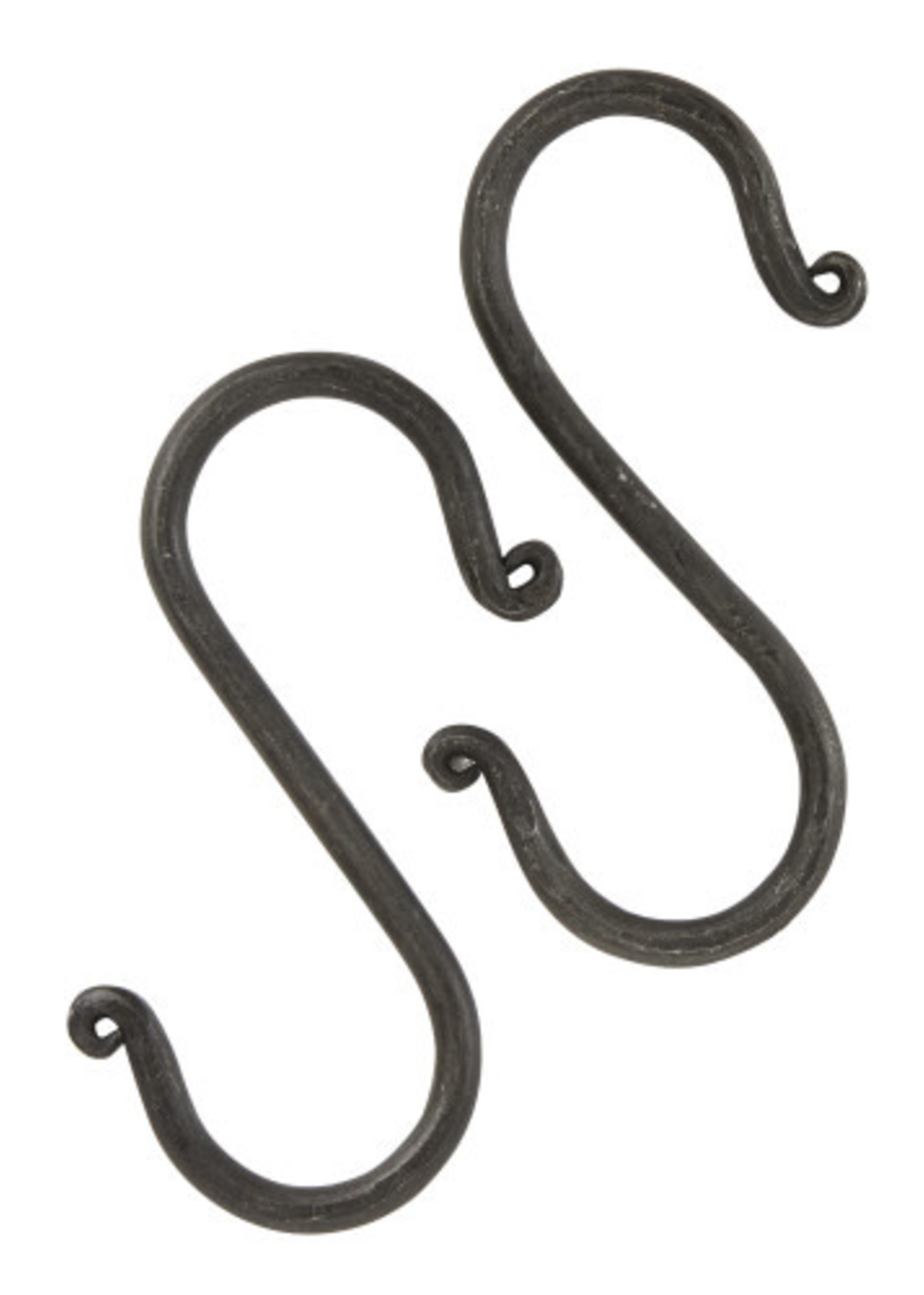 Tag *s/2 Black Hand Forged S Hook-Design Home