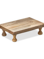 Tag *Natural Elevated Serving Table-Design Home