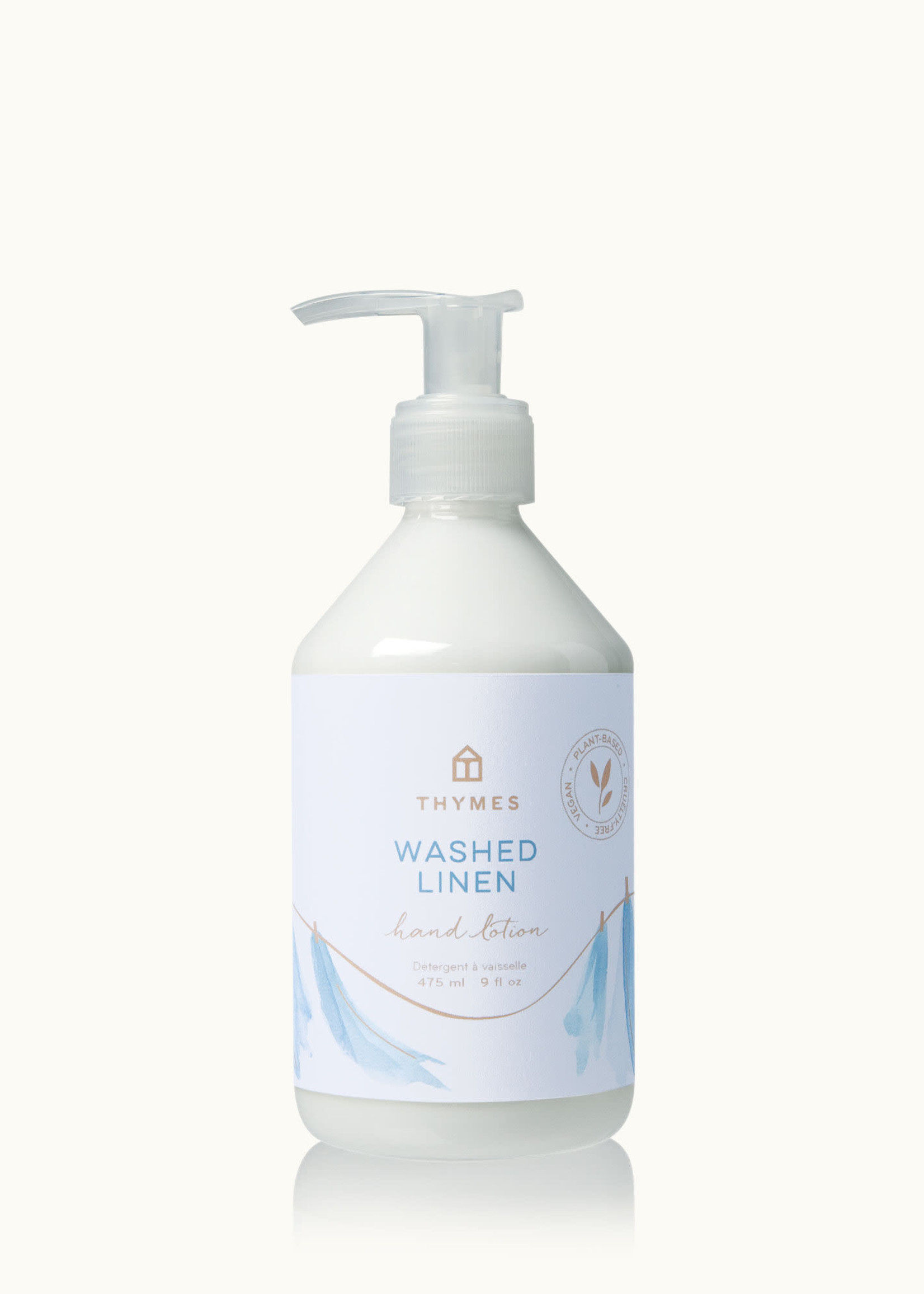 The Thymes *9oz Washed Linen Hand Lotion Thymes-Design