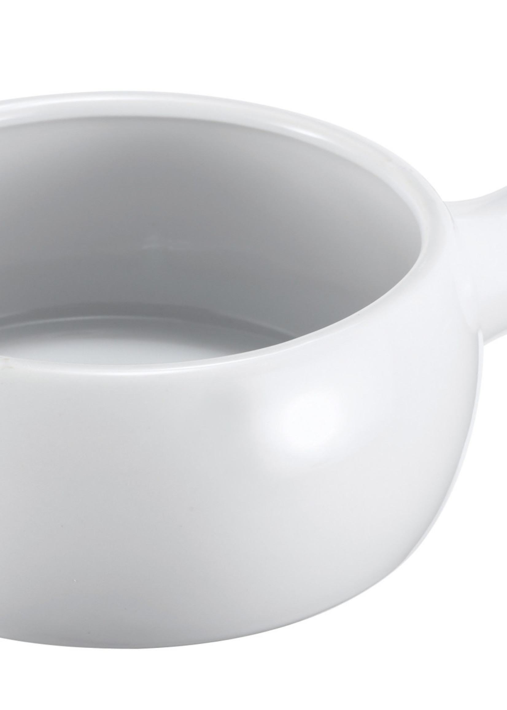 Browne and Co *16oz Wht Onion Soup Bowl w/Hndl-Browne