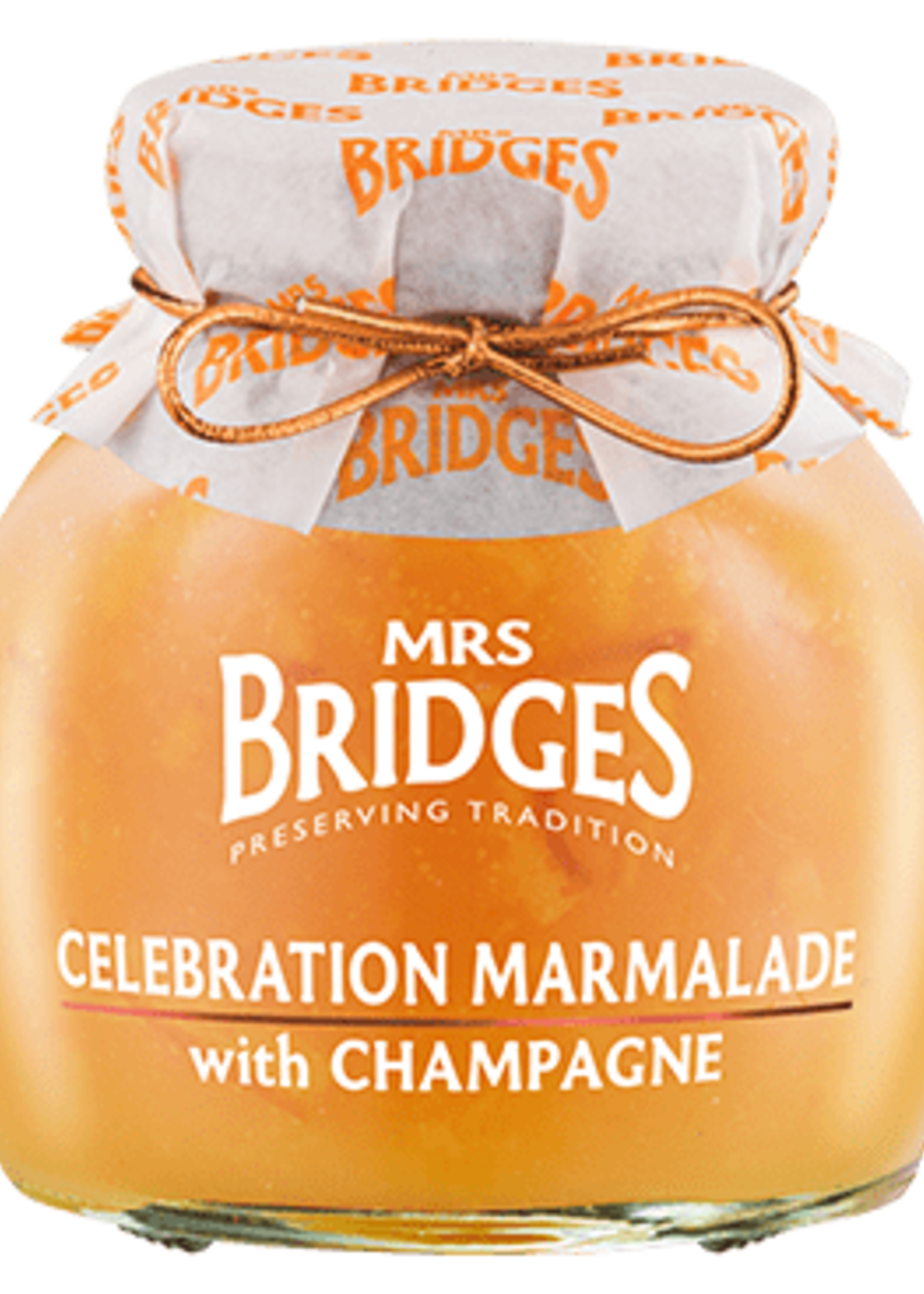 Mrs. Bridges *340g Celebration Marmalade w/Champagne-Edoko