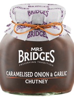 Mrs. Bridges *340g Caramelized Onion/Garlic Chutney-Edoko