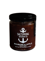 Salt Spring Kitchen *270ml Rhubarb  & Apple Chutney-SaltSpring