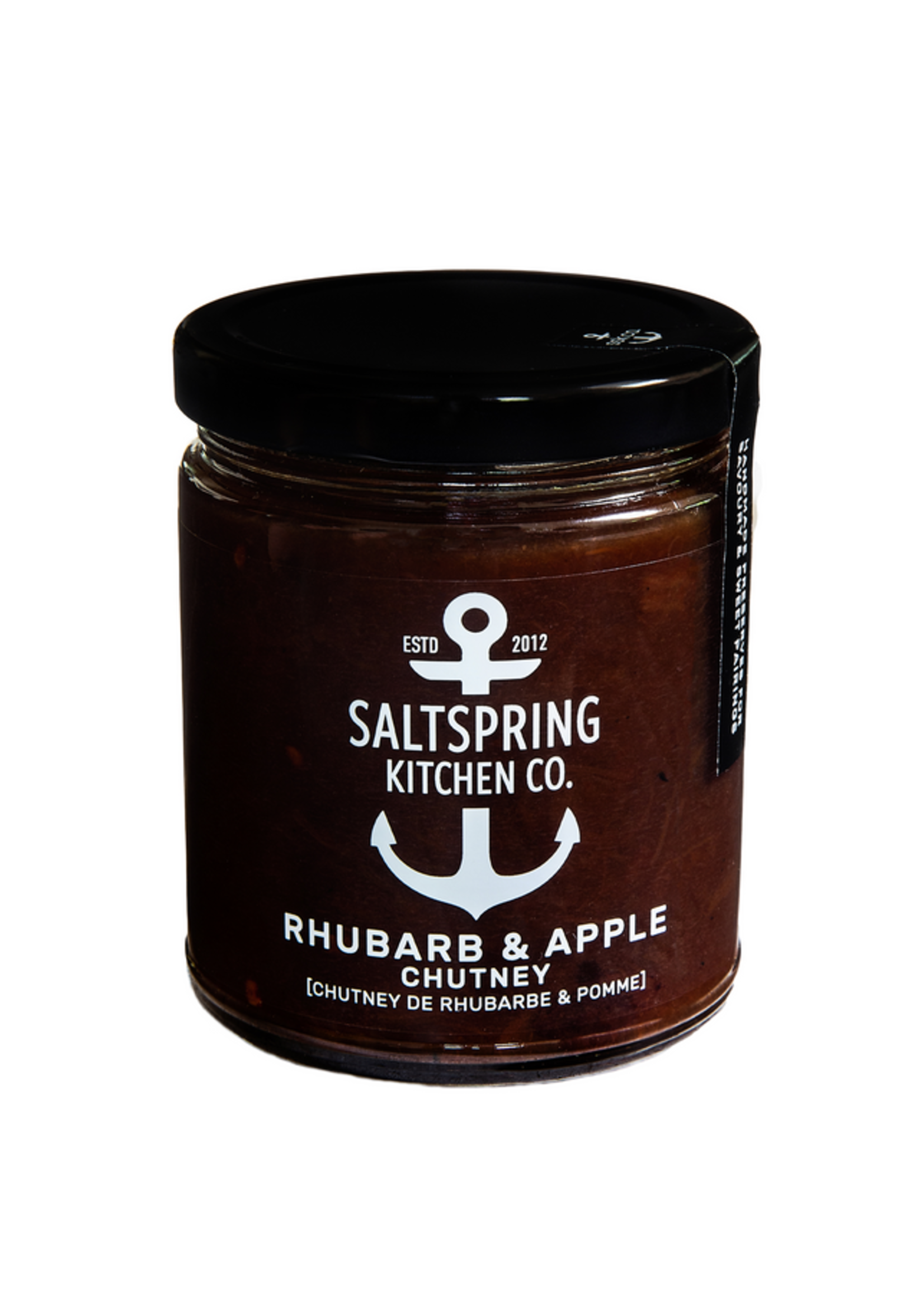 Salt Spring Kitchen *270ml Rhubarb  & Apple Chutney-SaltSpring