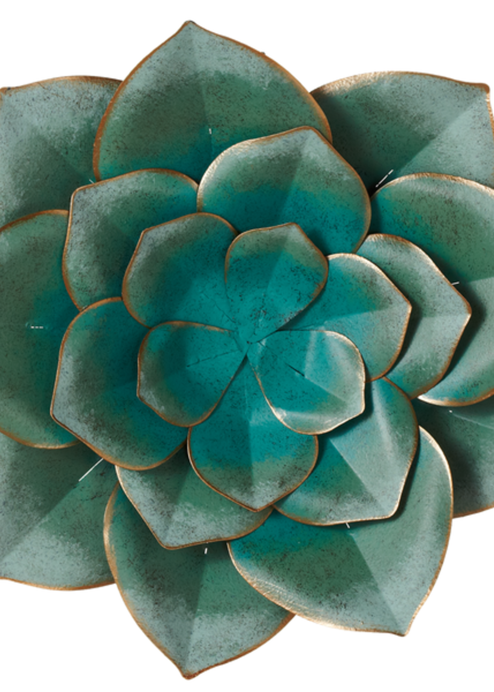 Ganz *13.5" Layered Succulent Wall Decor-Ganz