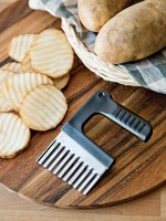 Foxrun *Wavy Veggie Slicer w/Black Handle-Foxrun