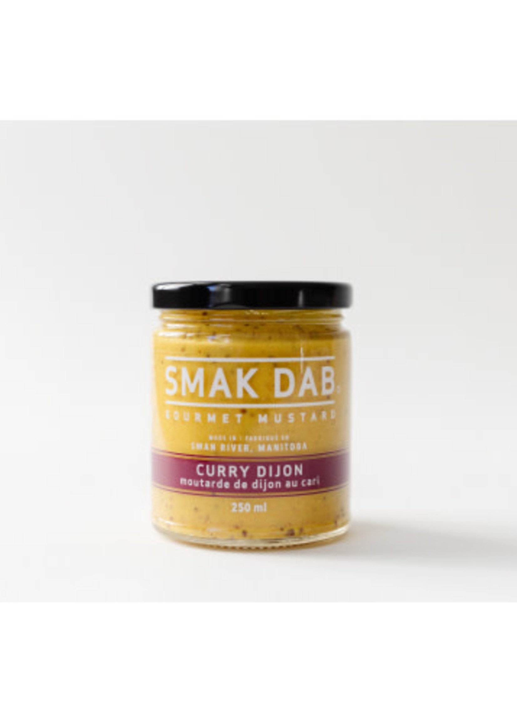 Smak Dab *250ml Curry Dijon Mustard-Smak Dab