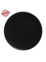 Maxwell Williams *8" Black Caviar Rim Plate-Canfloyd