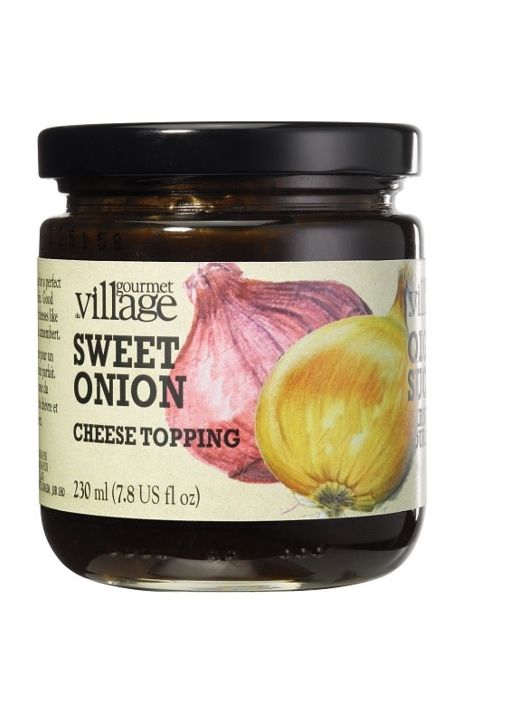 Gourmet du Village *jar Sweet Onion Cheese Topping-Gourmet Village