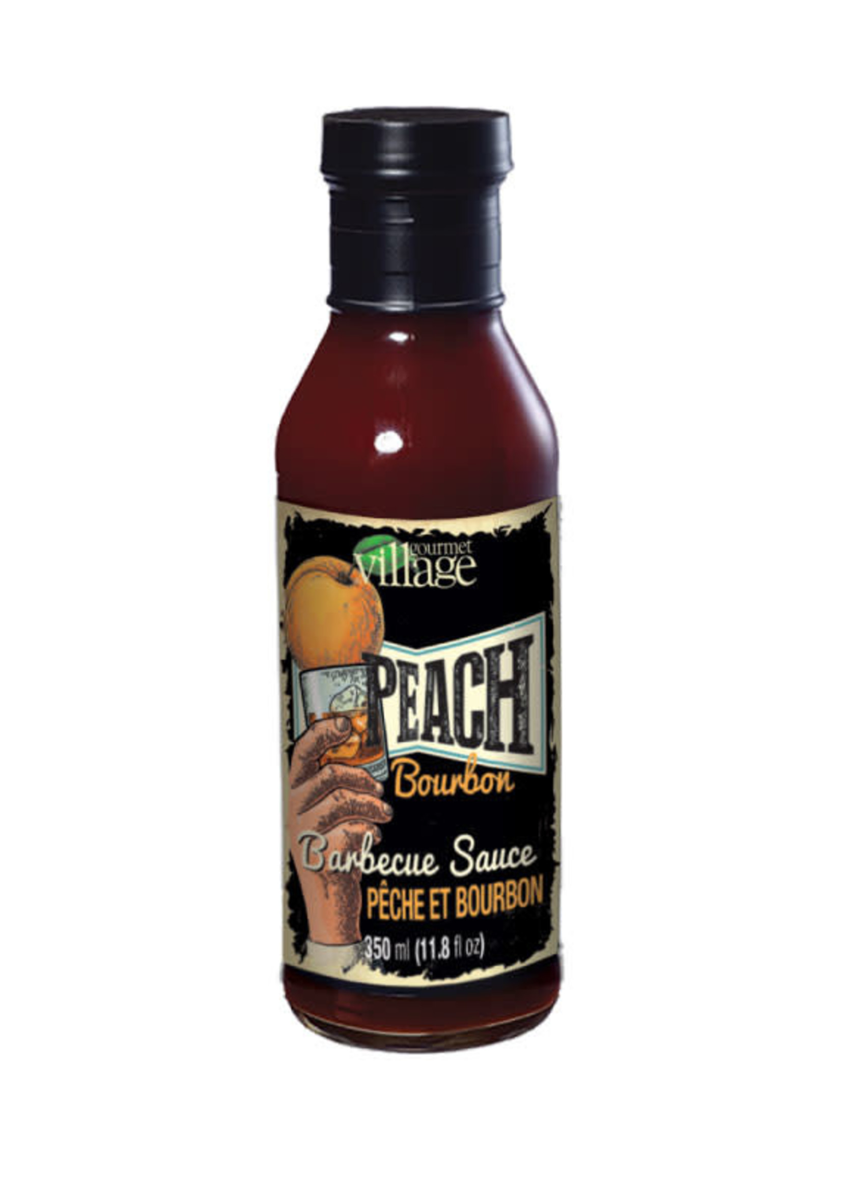 Gourmet du Village *Peach Bourbon BBQ Sauce-Gourmet Village