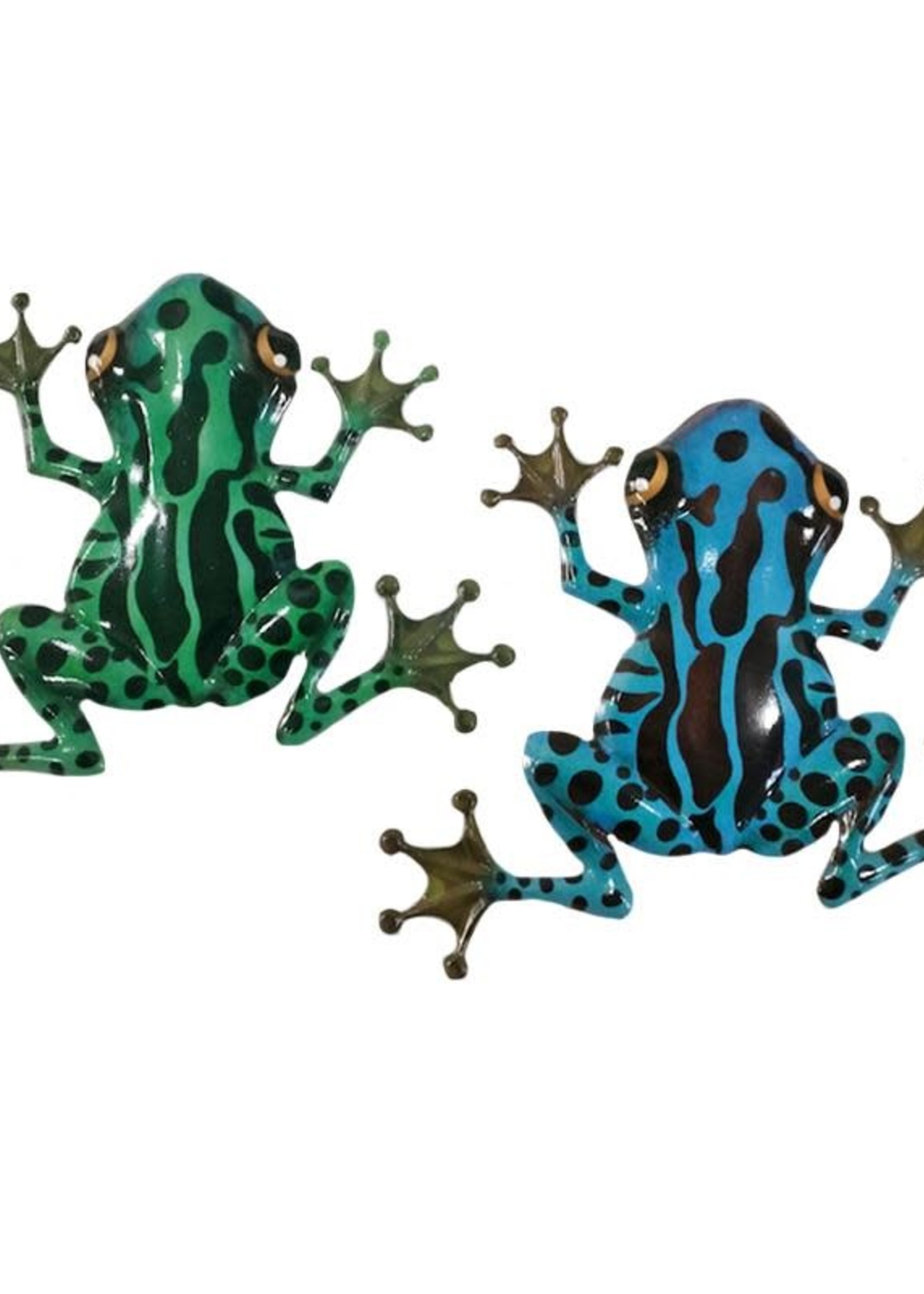 Frans Kopper *Asstd Metal Frog Wall Decor-Koppers