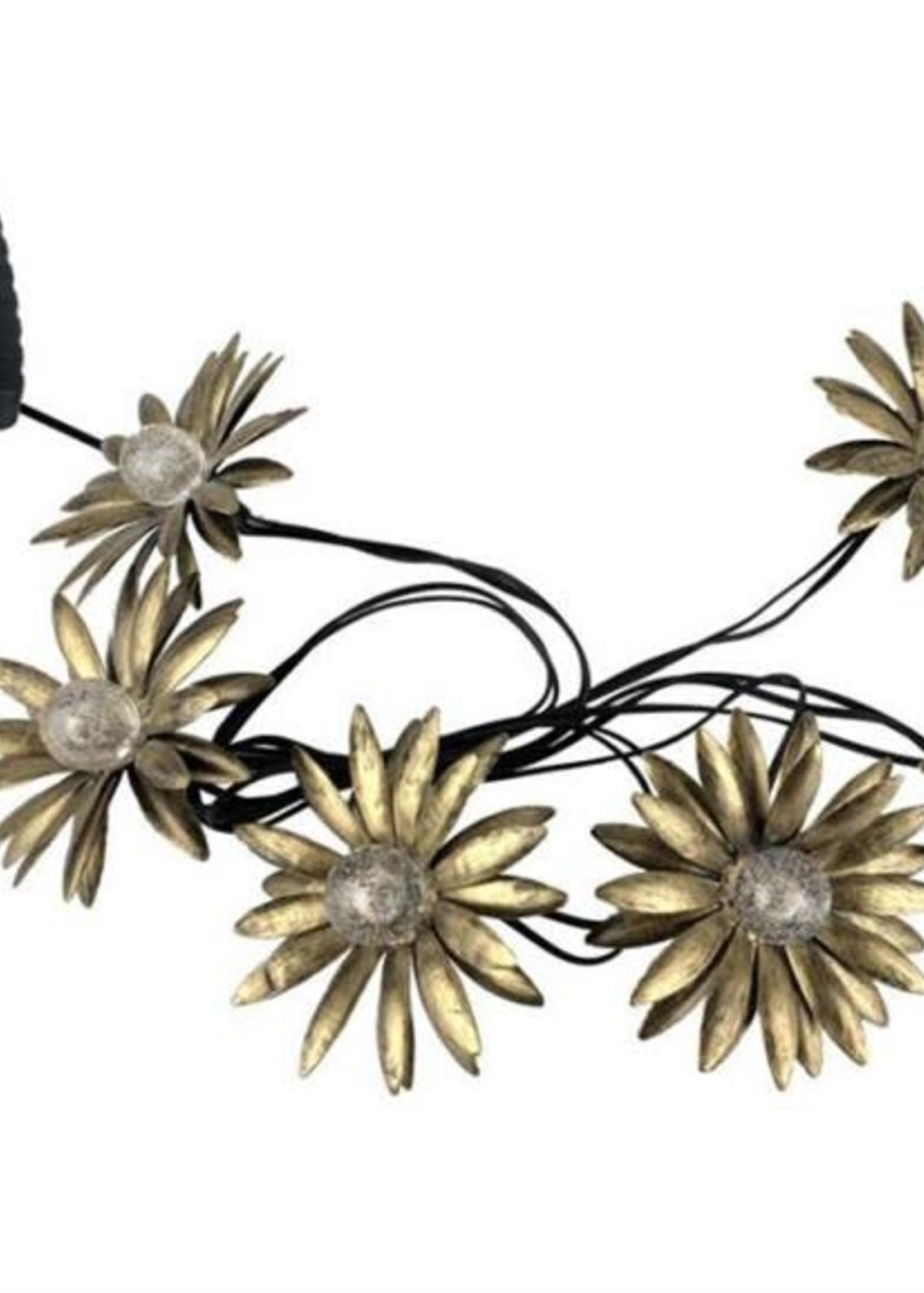 Frans Kopper *10' Solar Flower String Lights-Koppers