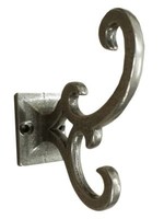 North American Country Home *Cast Iron Landon Double Hook-NACH