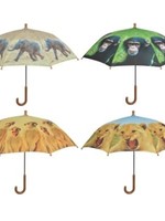 North American Country Home *28" Asstd Kids Out of Africa Umbrella-NACH