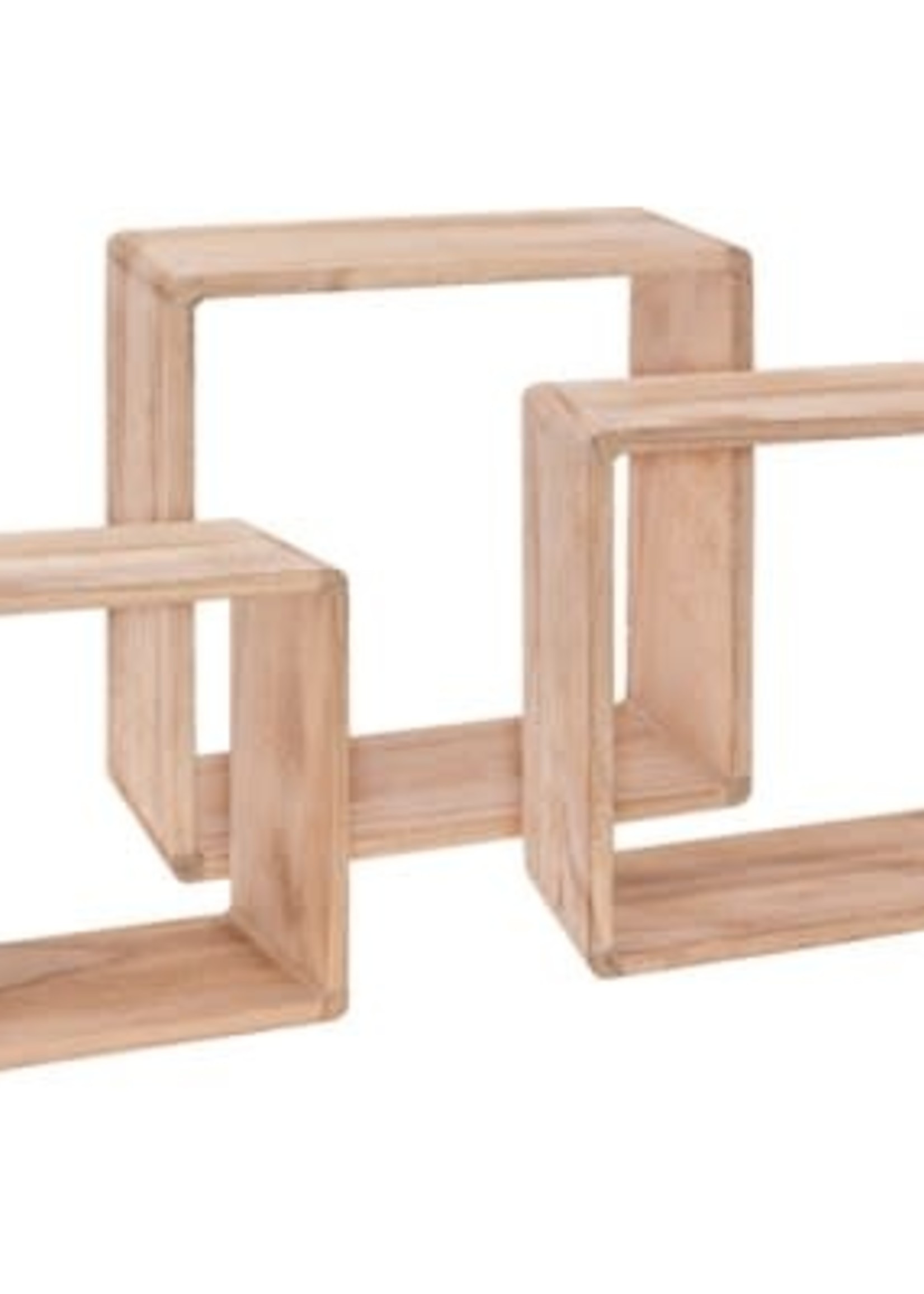 North American Country Home *s/3 Wood Display Boxes-NACH