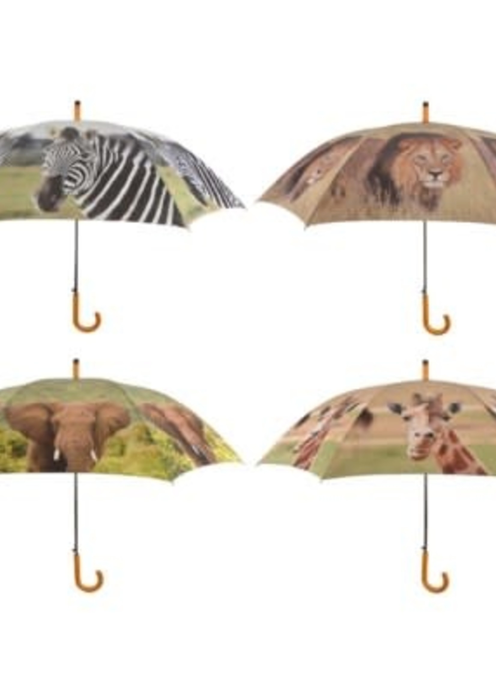 North American Country Home *47" Asstd Out of Africa Umbrella-NACH