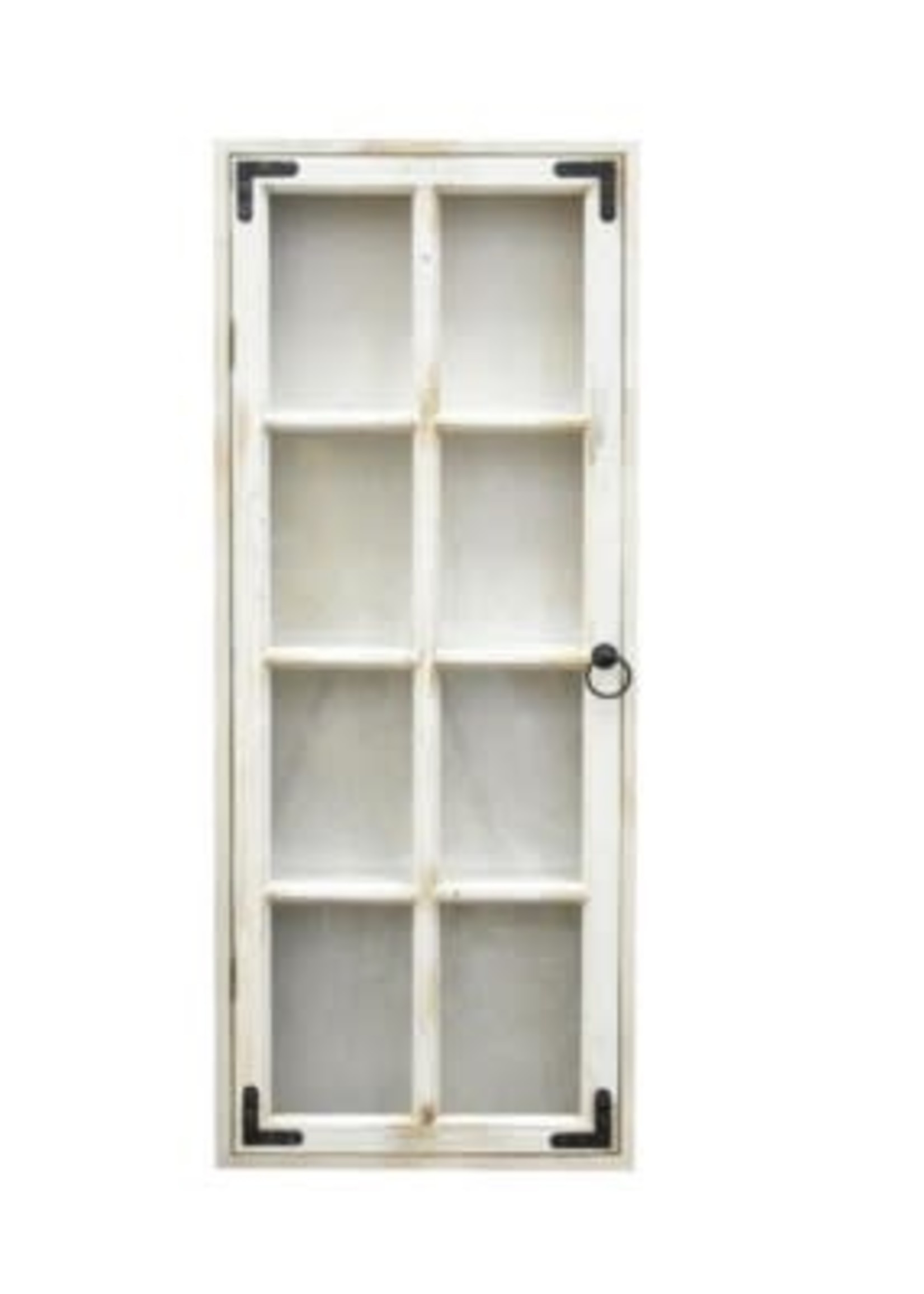 North American Country Home *White Wooden Cabinet-NACH