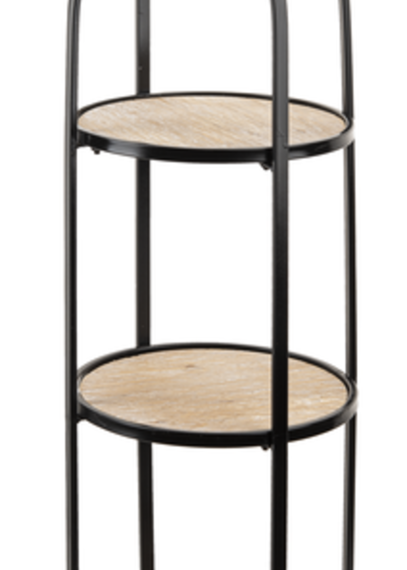 Ganz *Black Round 3 Tier Plant Stand-Ganz